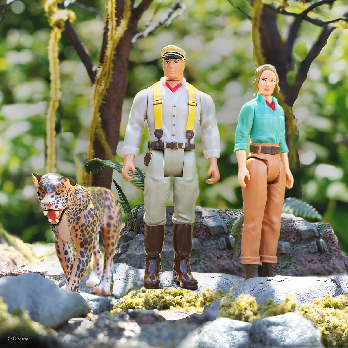 Super7 x Disney's Jungle Cruise ReAction Figures