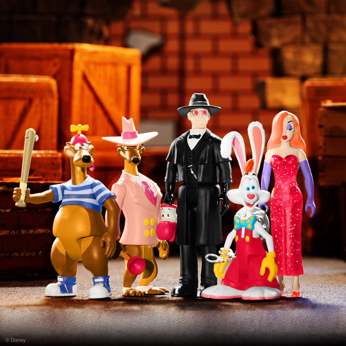 Who Framed Roger Rabbit ReAction Figures