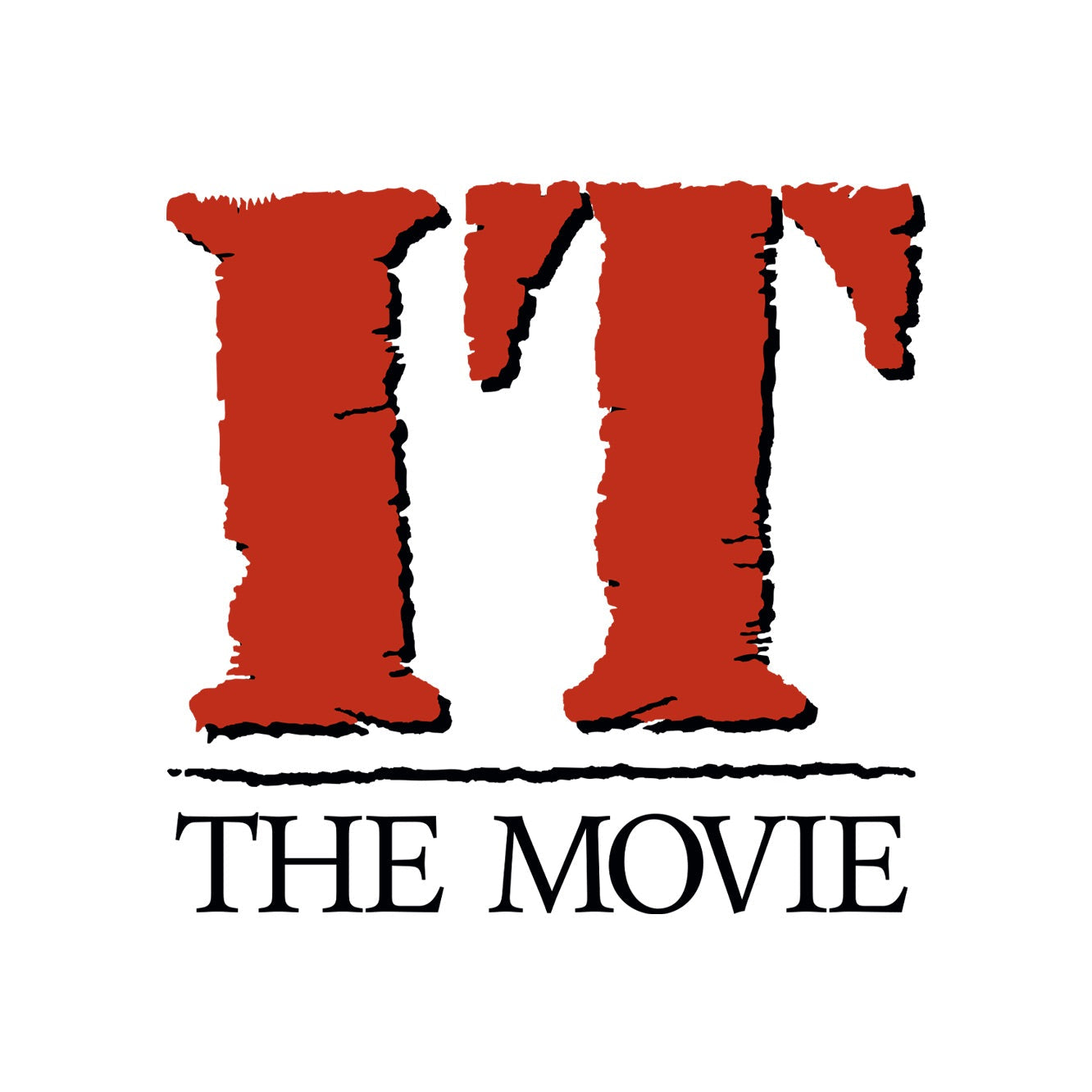Bold red Roman numeral II with THE MOVIE beneath on a white background.