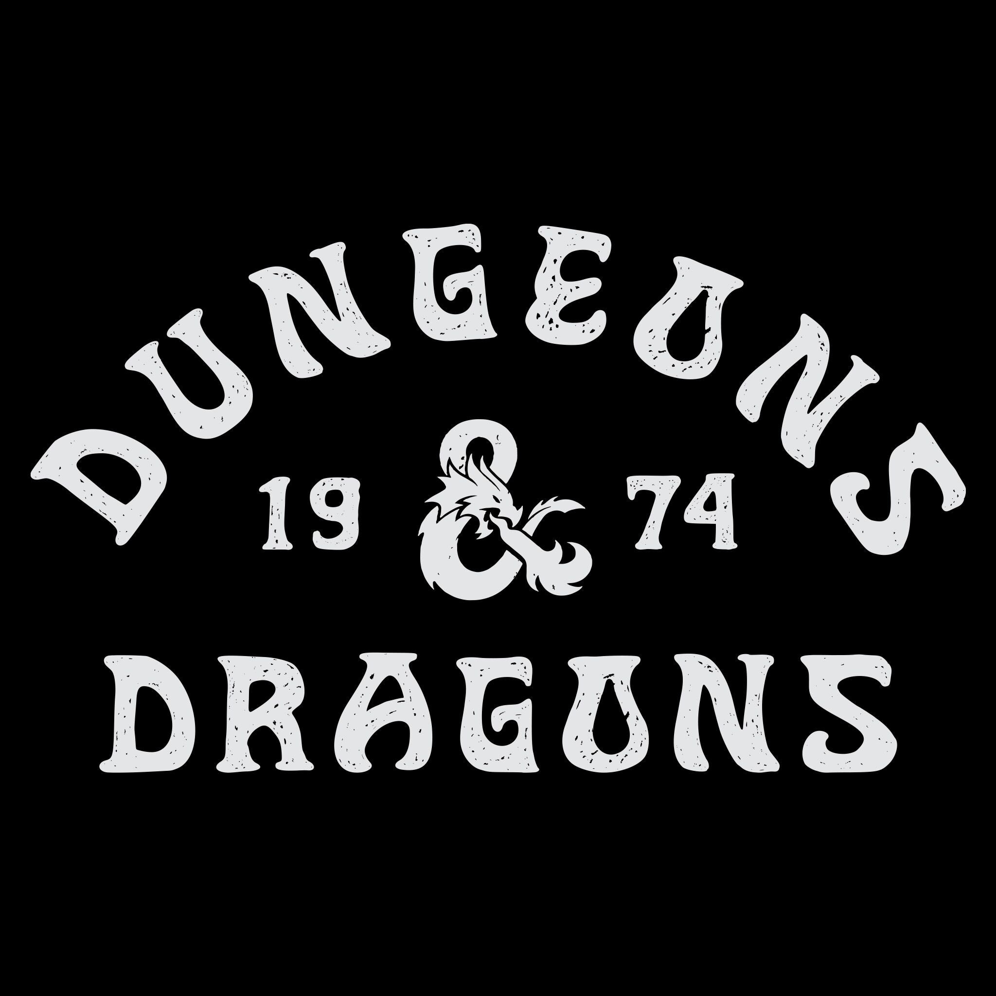 Dungeons & Dragons D&D 1974 Tshirt