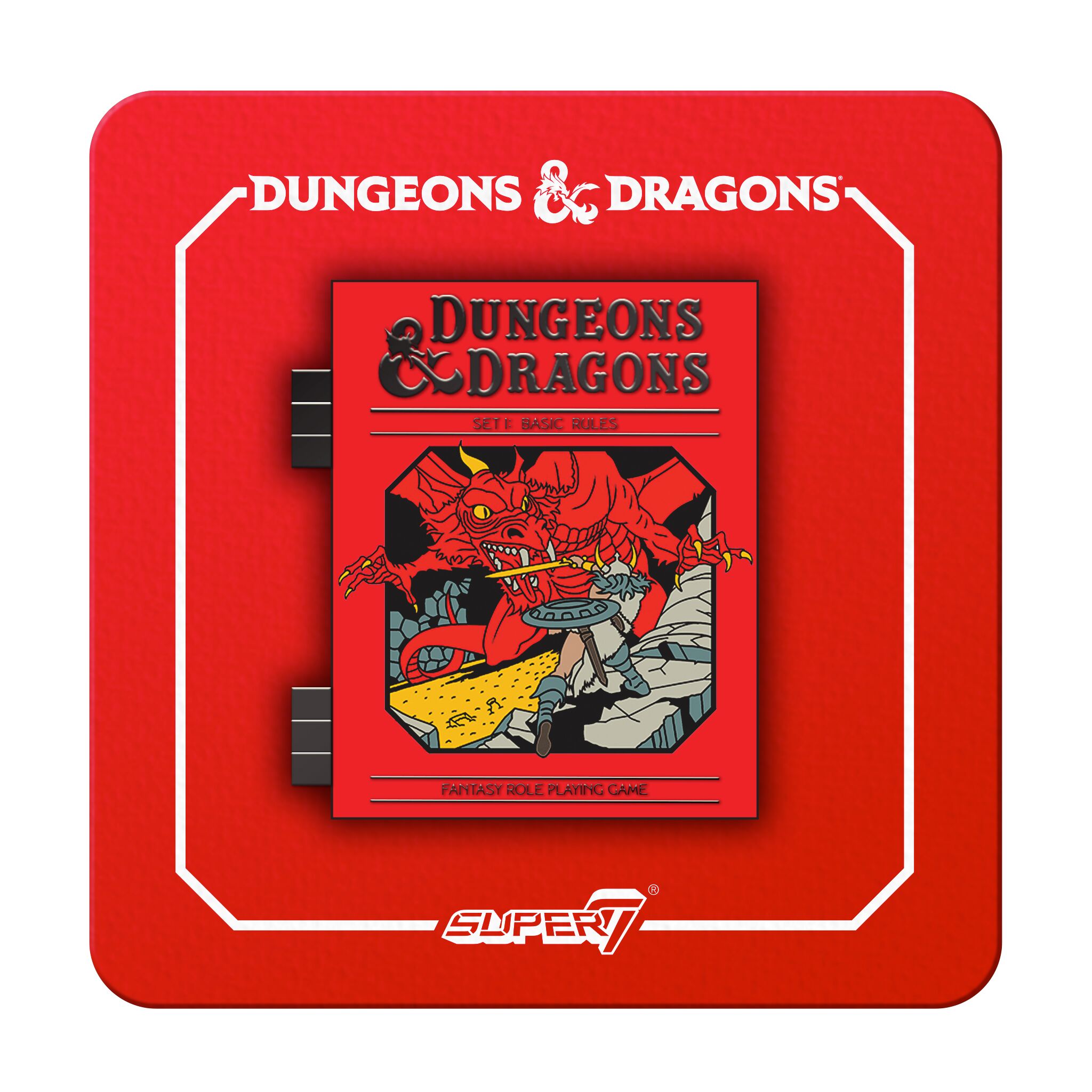 Dungeons and Dragons (SET 1: BASIC RULES) Soft Enamel Hinge Pin