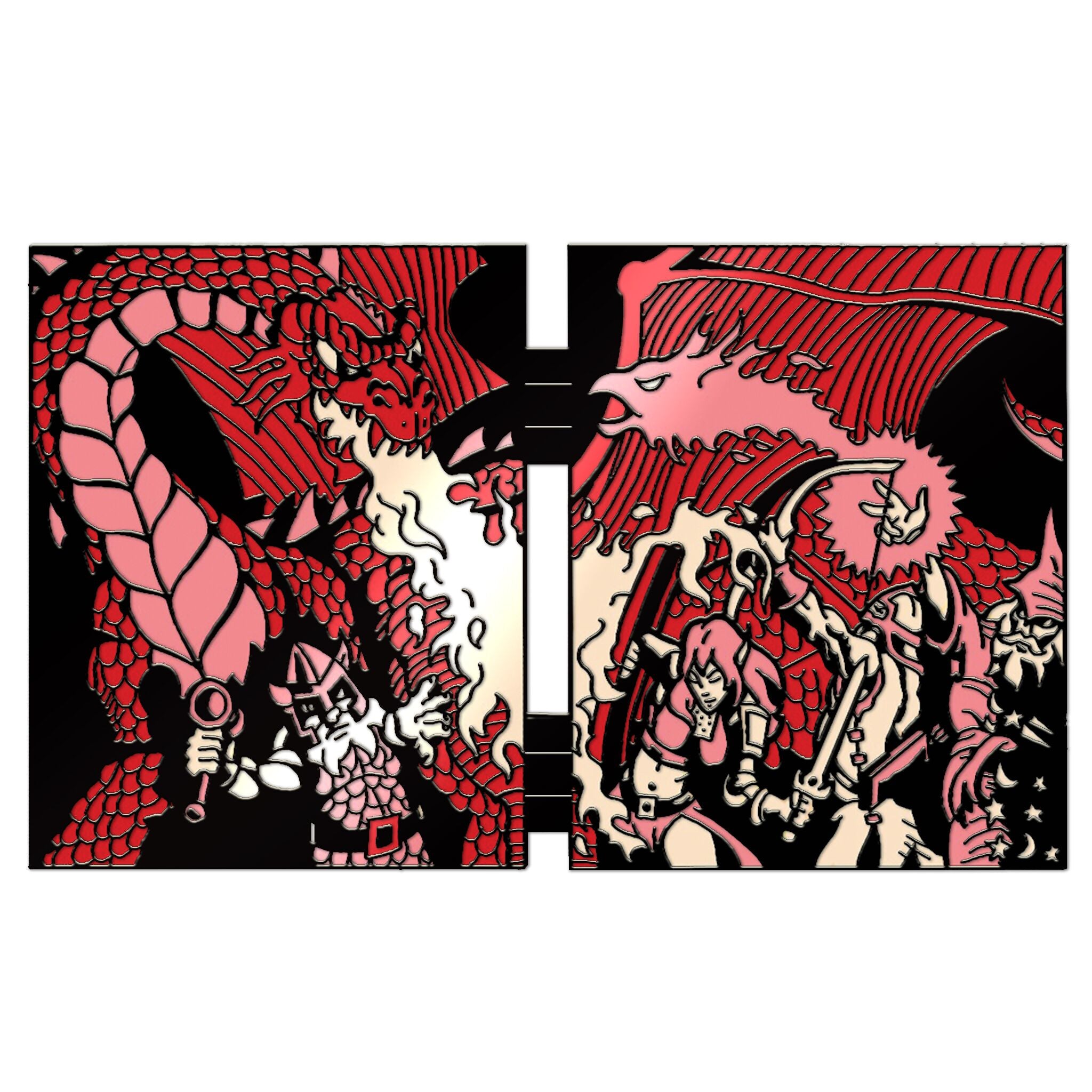 Dungeons and Dragons (SET 1: BASIC RULES) Soft Enamel Hinge Pin