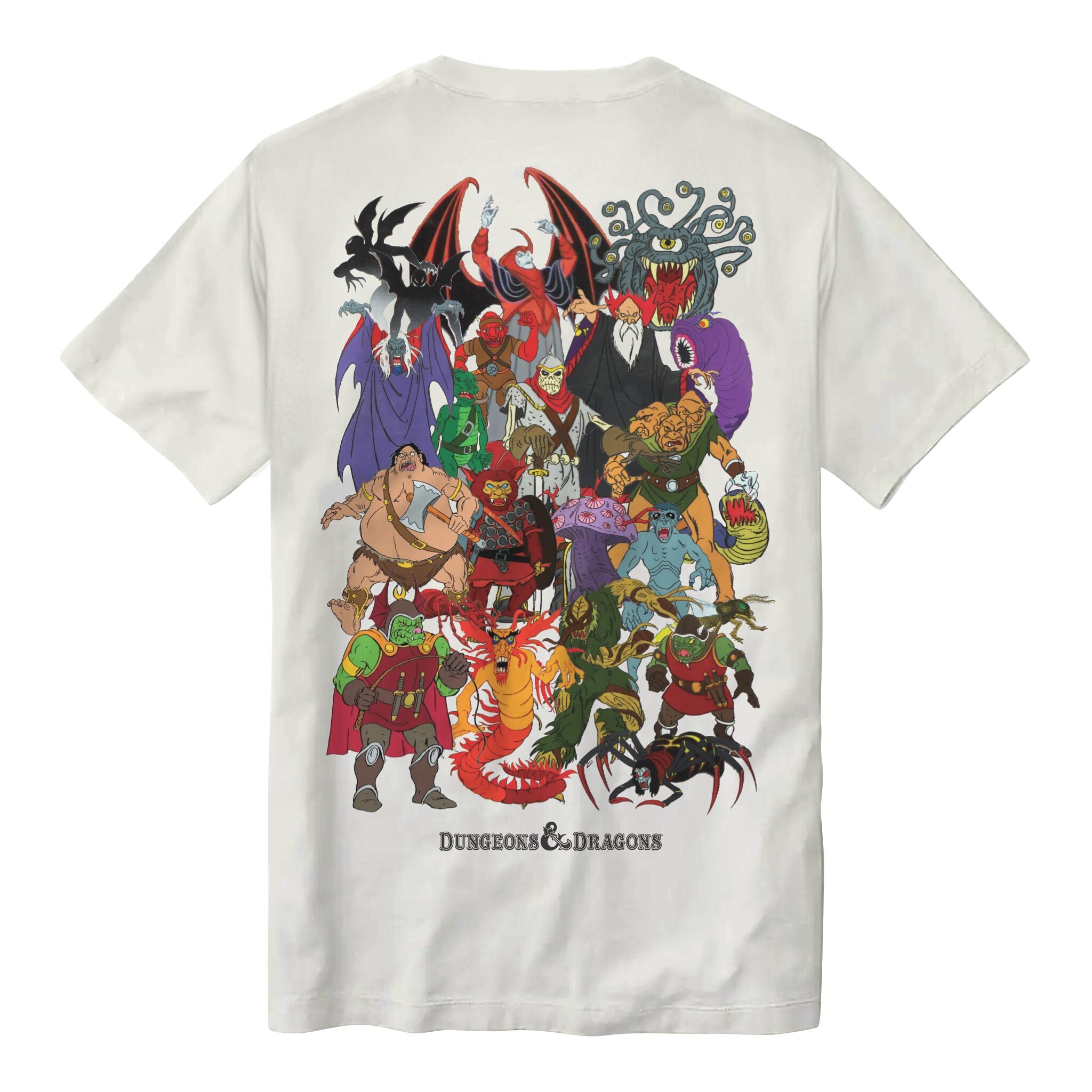 Dungeons & Dragons Cartoon Villians Tshirt