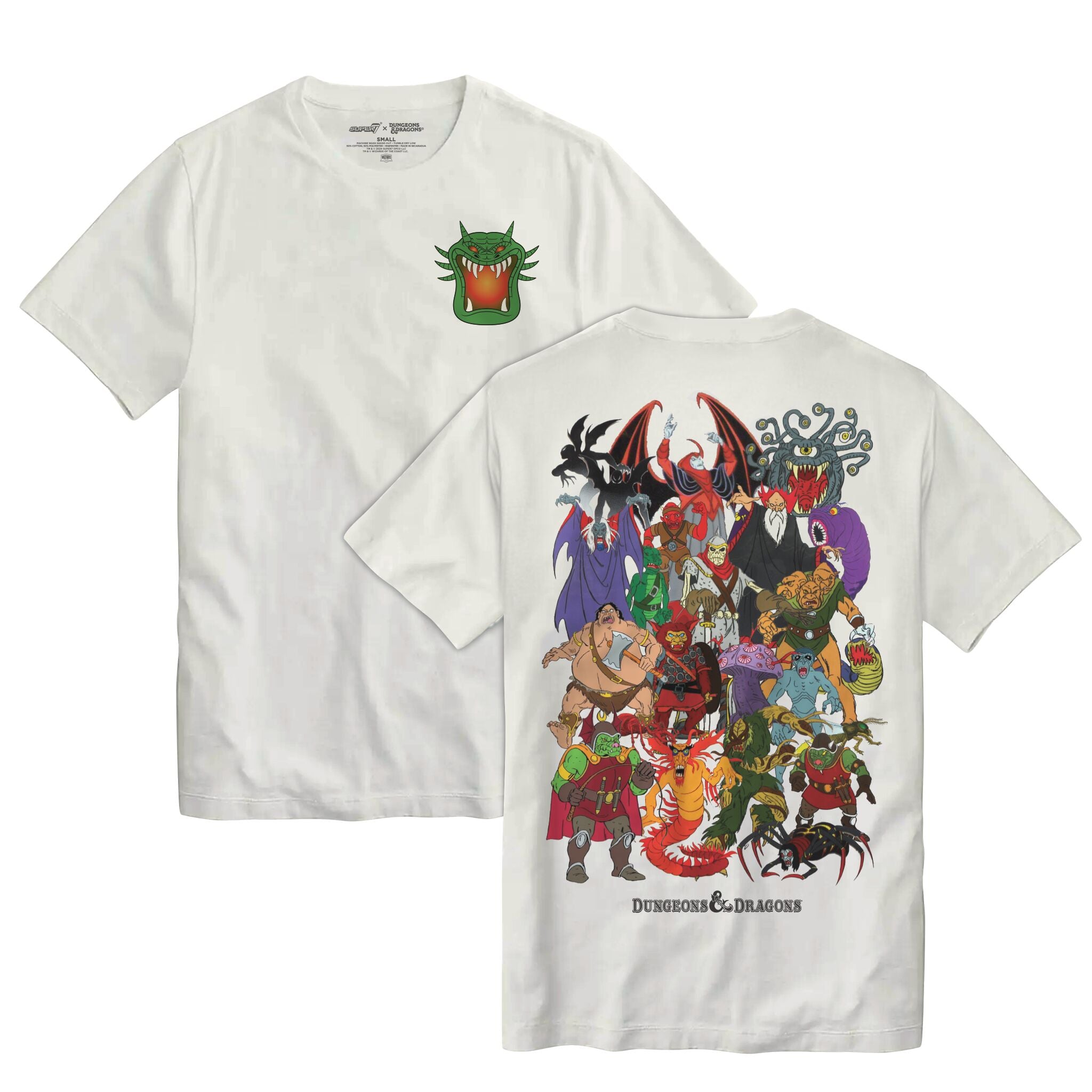 Dungeons & Dragons Cartoon Villians Tshirt