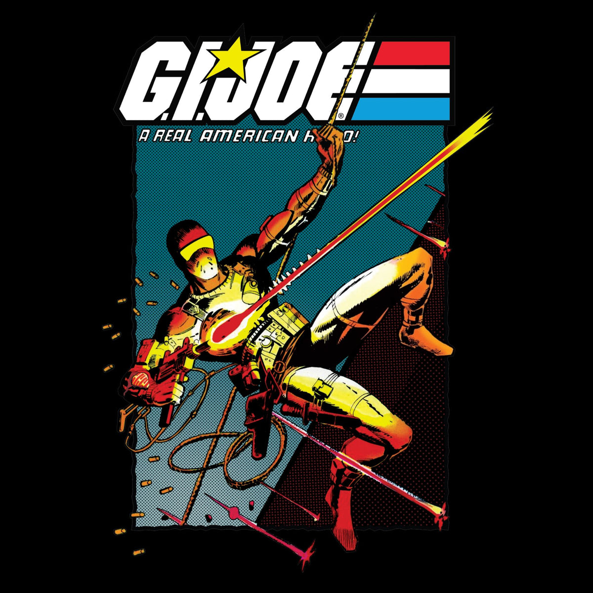 G.i. Joe Snake Eyes Comic Tshirt – Super7