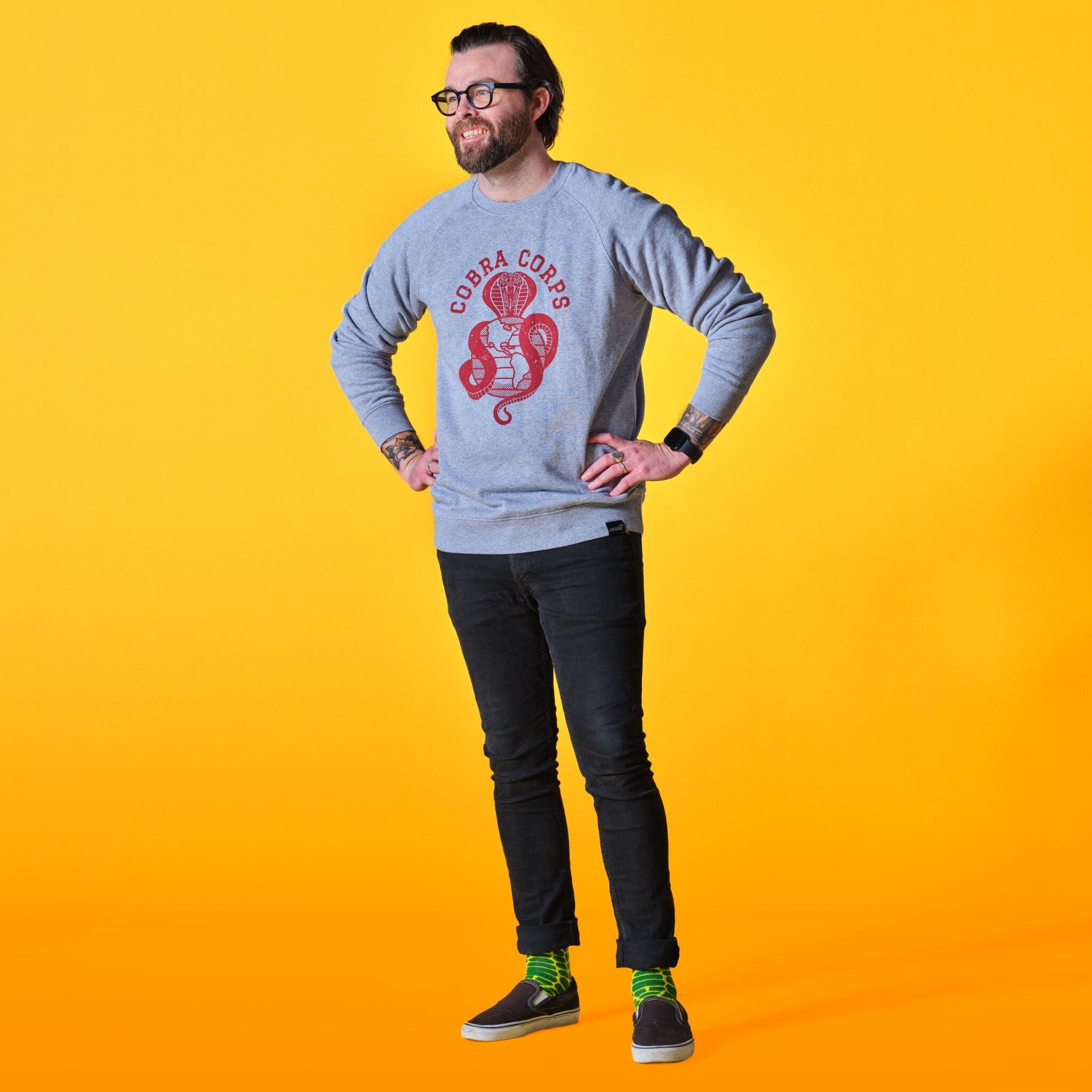 G.I. Joe Fleece - Cobra Fleece Crewneck Sweatshirt