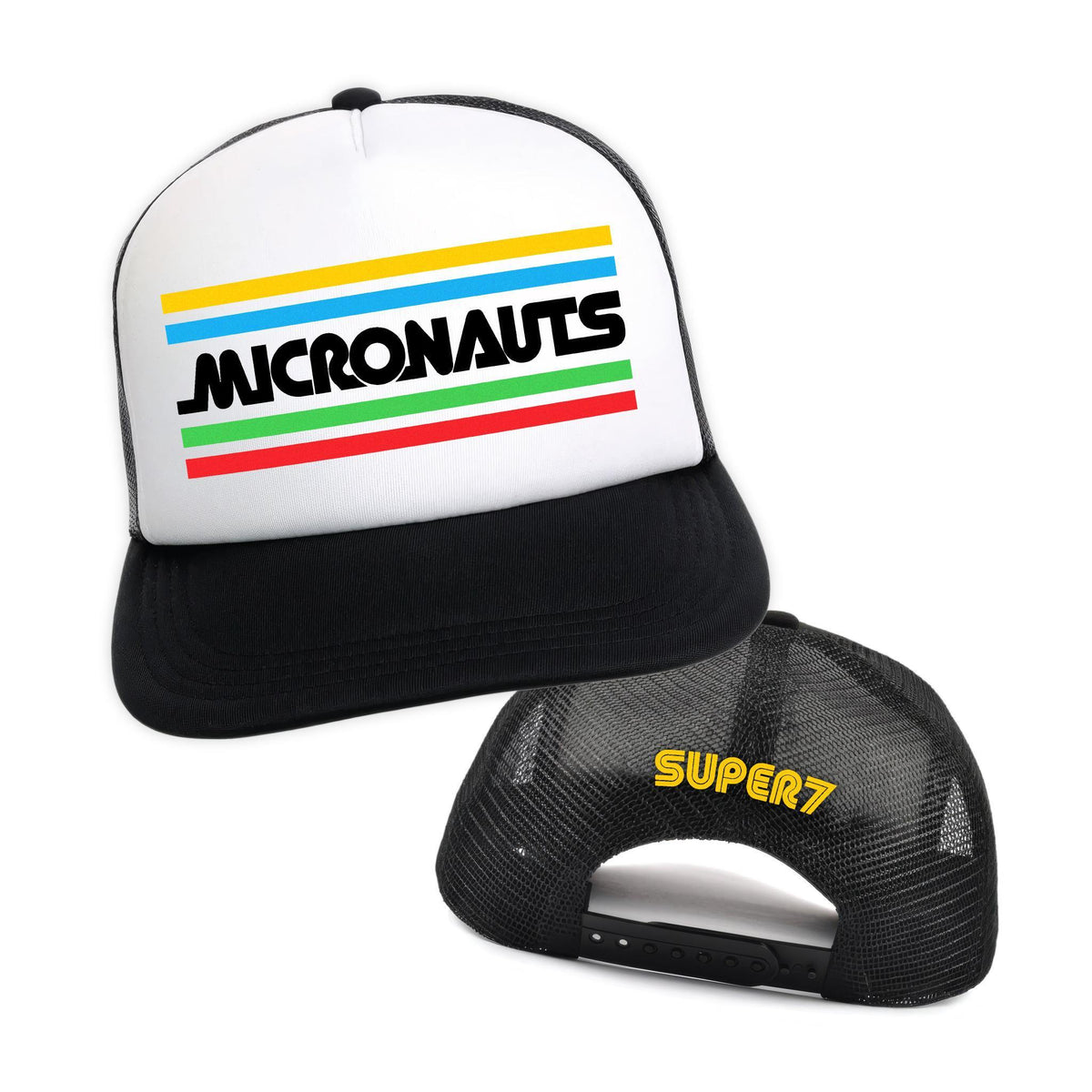Micronauts ReAction+ Wave 06 Bundle - Time Traveler (Clear), Acroyear, Hat & T-Shirt