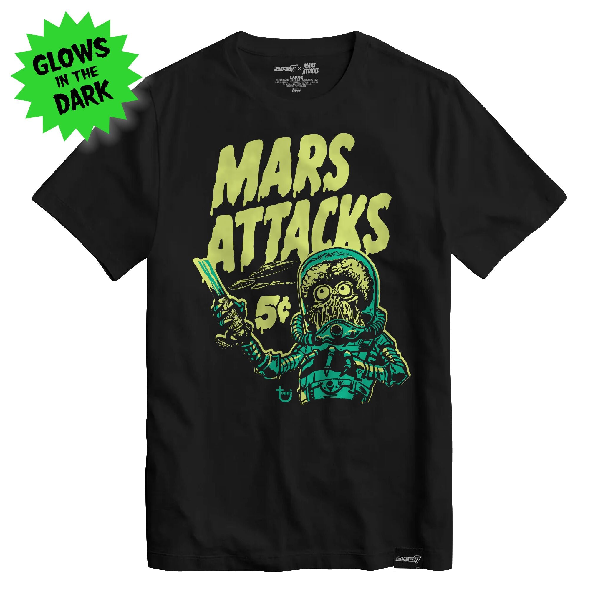 Mars Attacks Wax Wrapper Tshirt