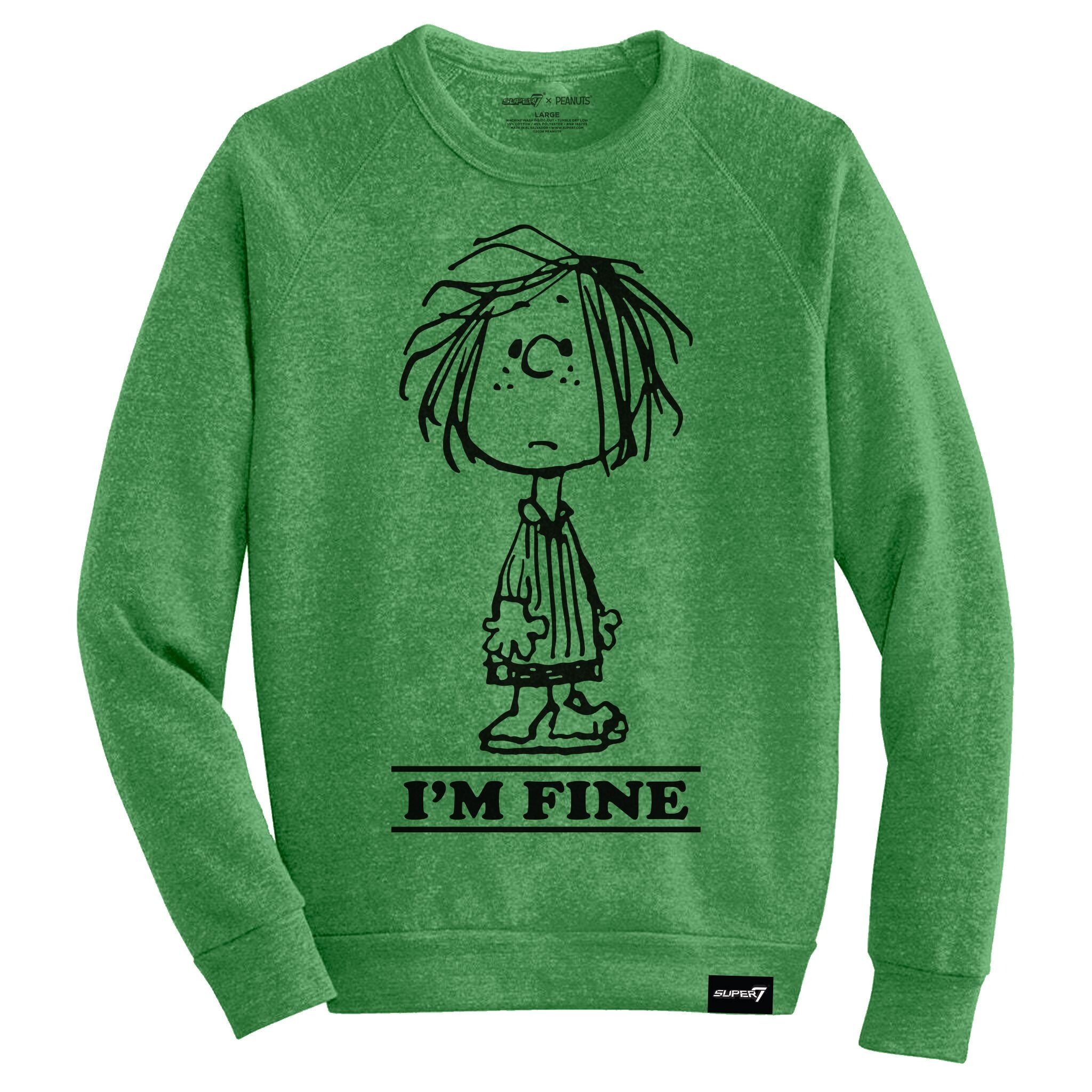 Peanuts Fleece Peppermint Patty "I'm Fine"
