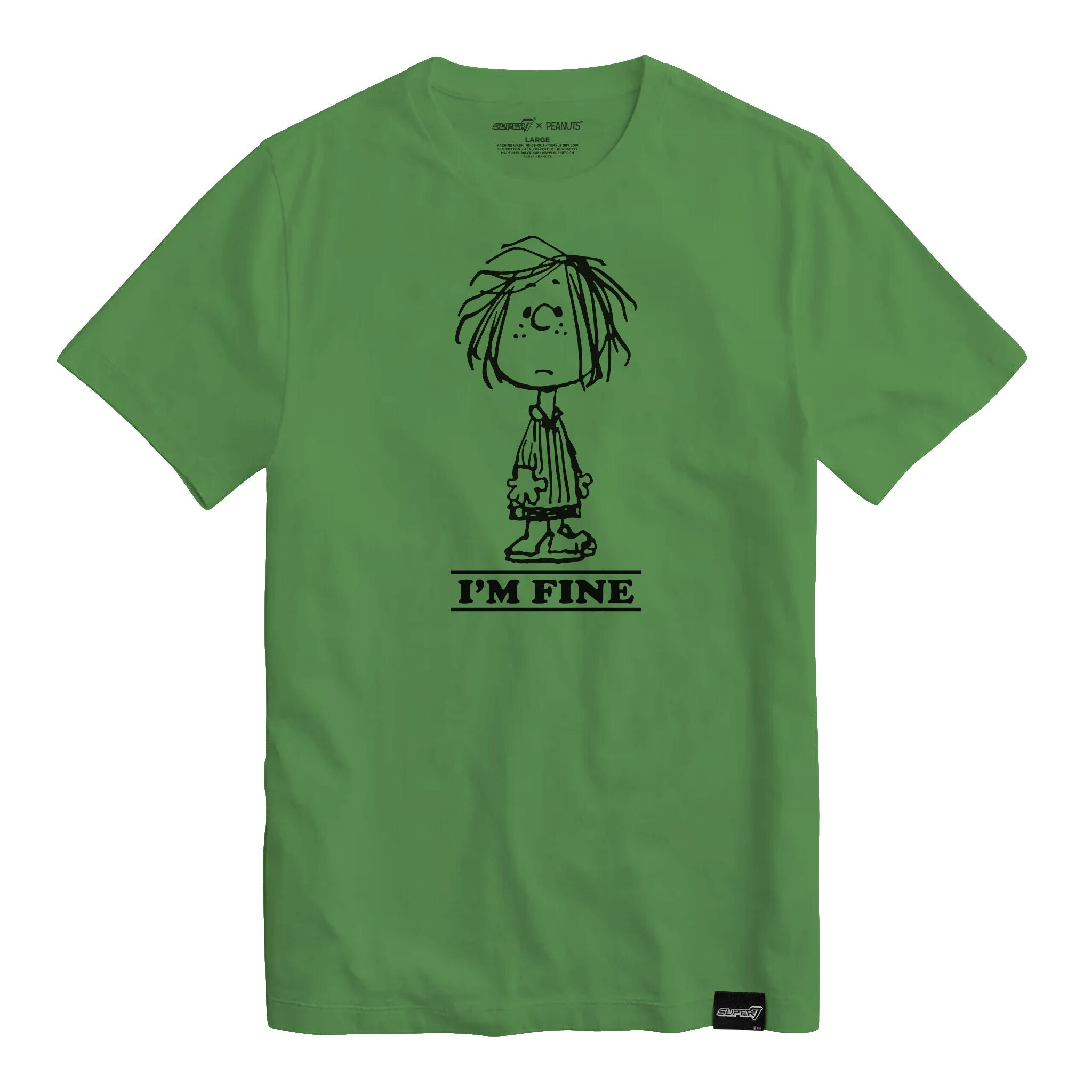 Peanuts Peppermint Patty I'm Fine Tshirt