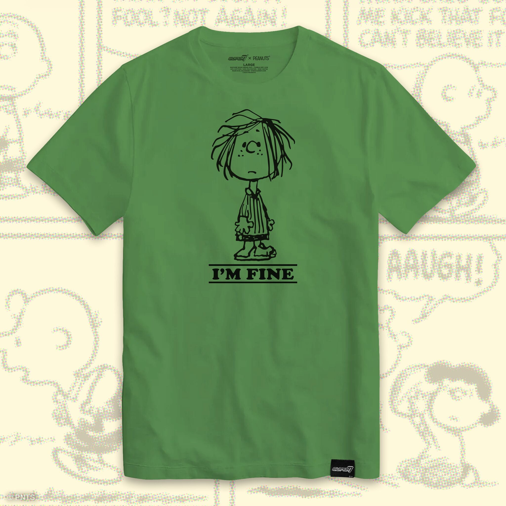 Peanuts Peppermint Patty I'm Fine Tshirt