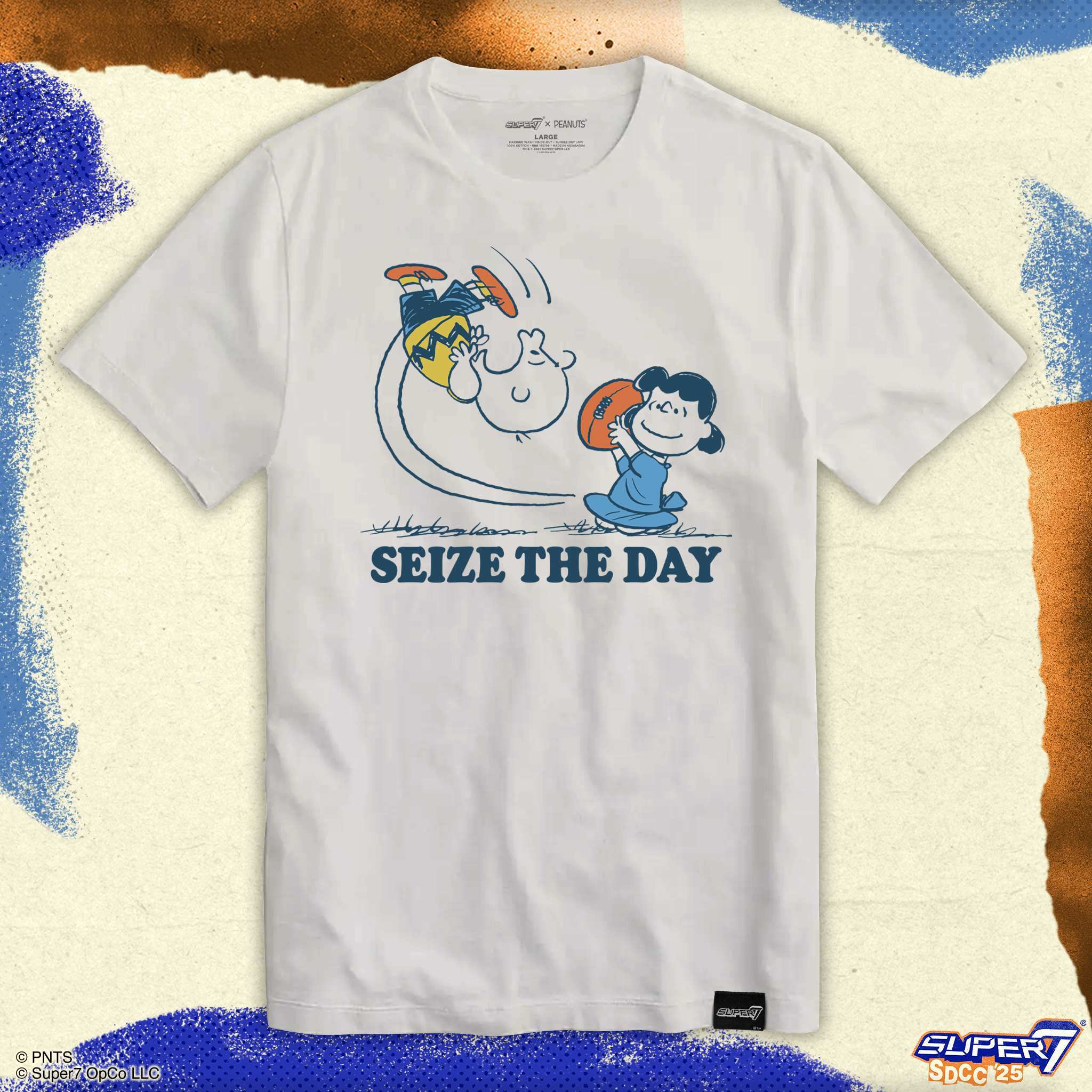 Peanuts T-Shirts - Peanuts Tee (Seize the Day)