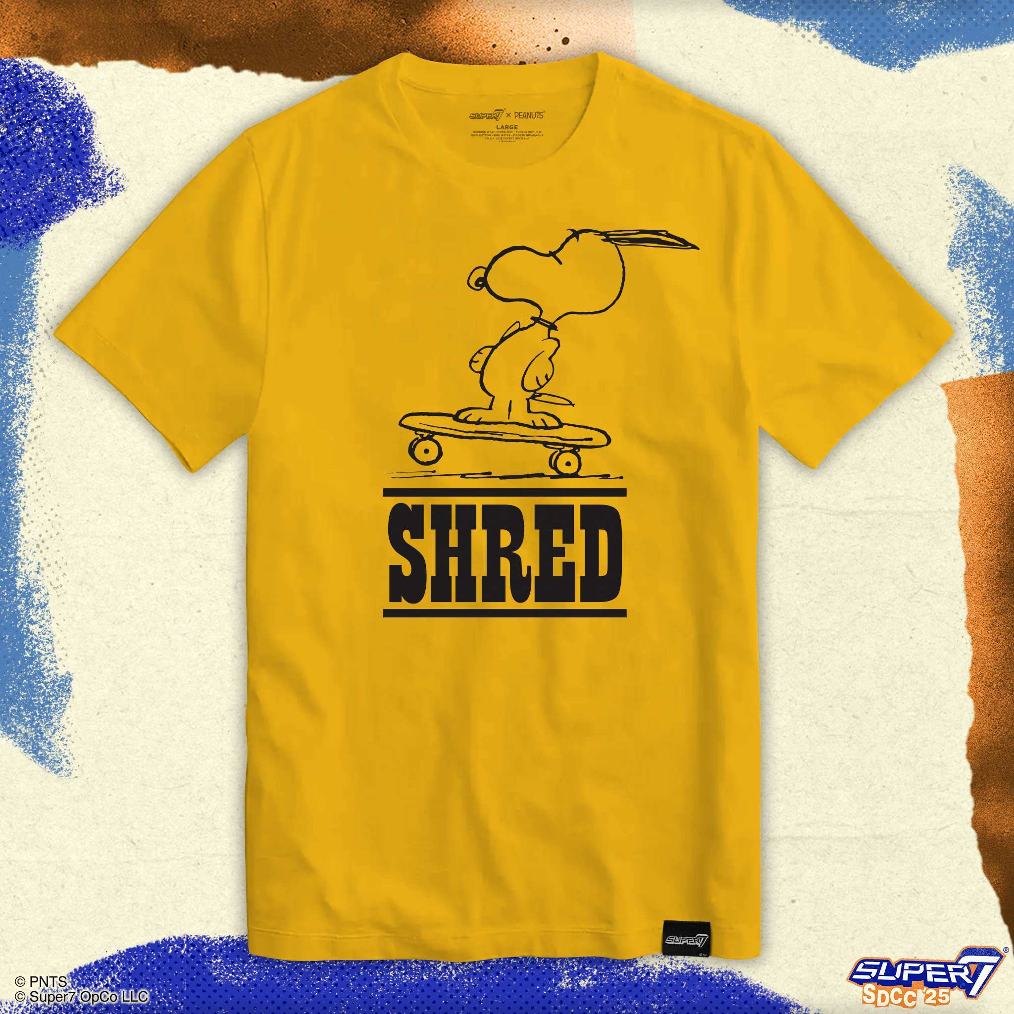 Peanuts T-Shirts - Snoopy Skates Tee
