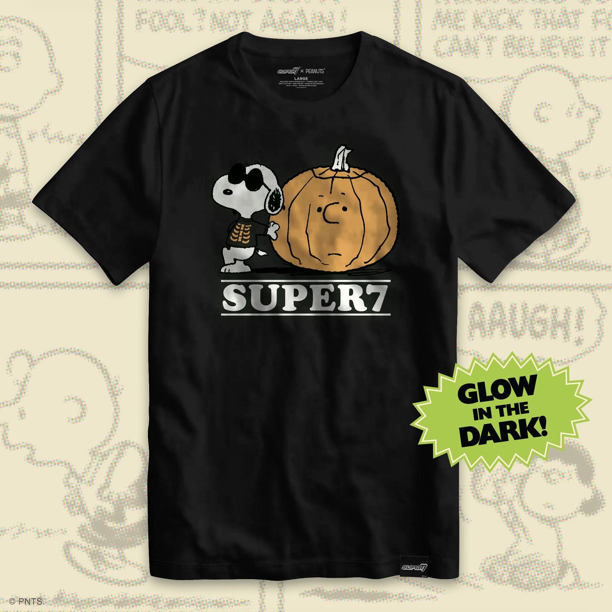 Peanuts Skeleton Snoopy Tshirt
