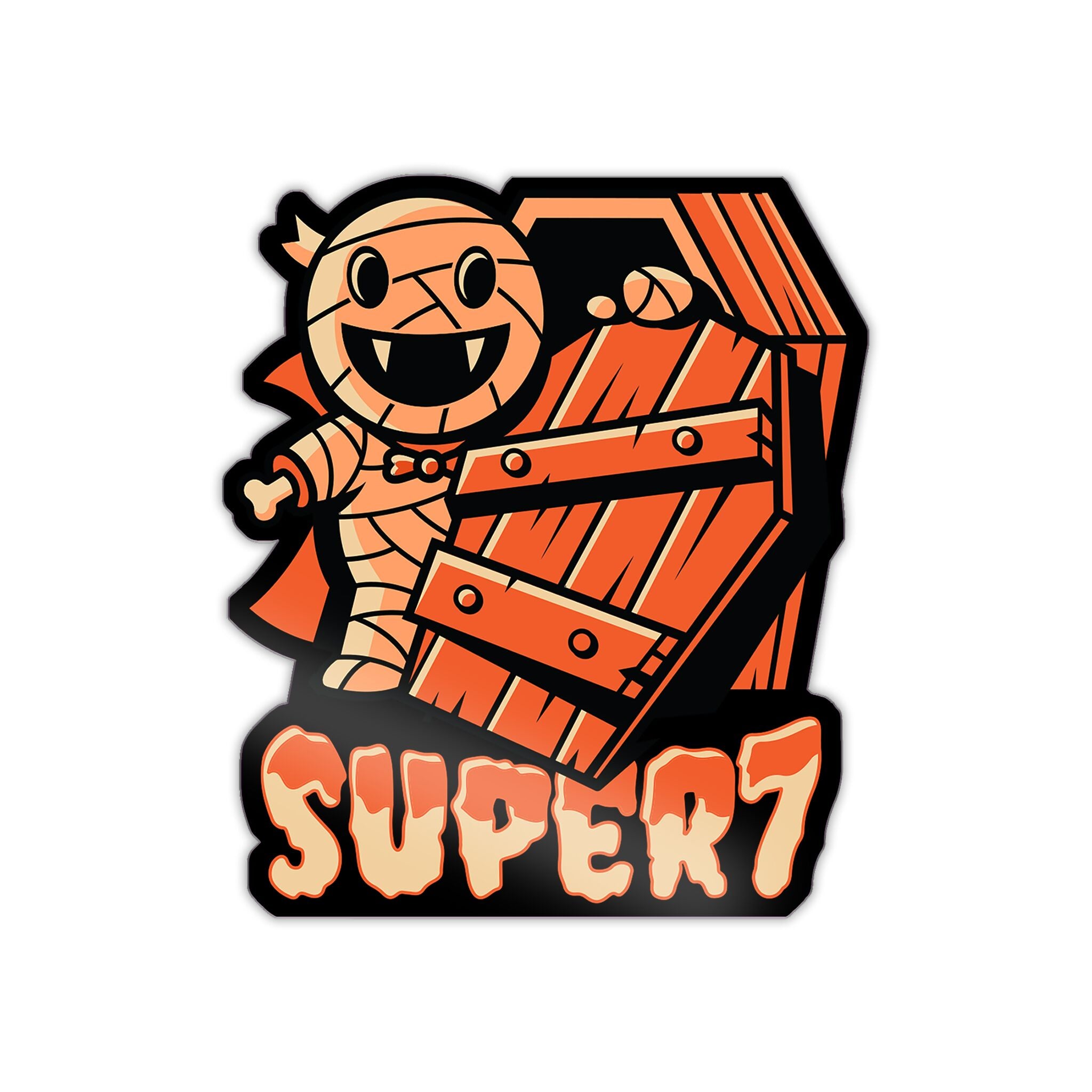 Mummy Boy Vinyl Sticker (March Monsters)