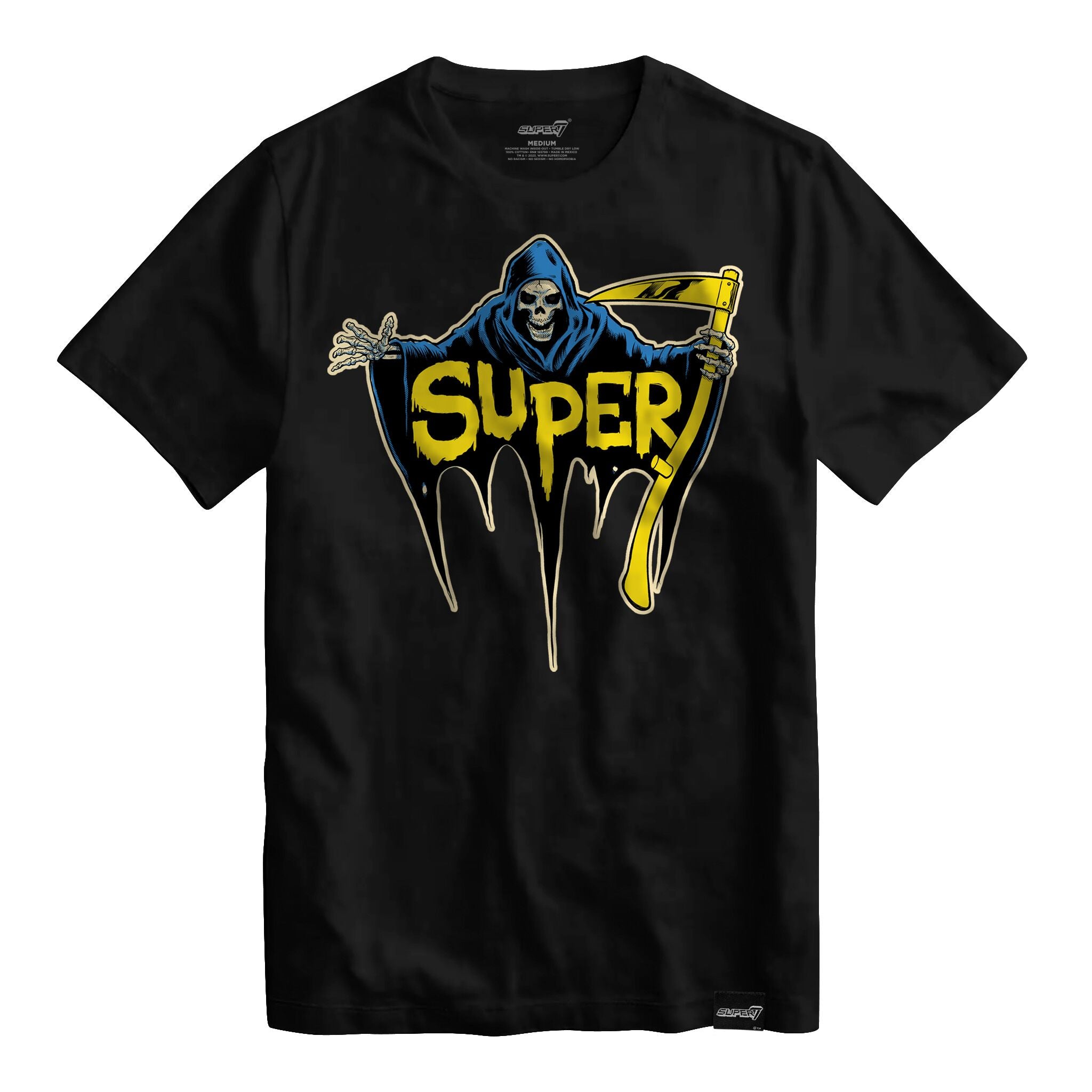Super7 T-shirts - Super7 Reaper (Black)