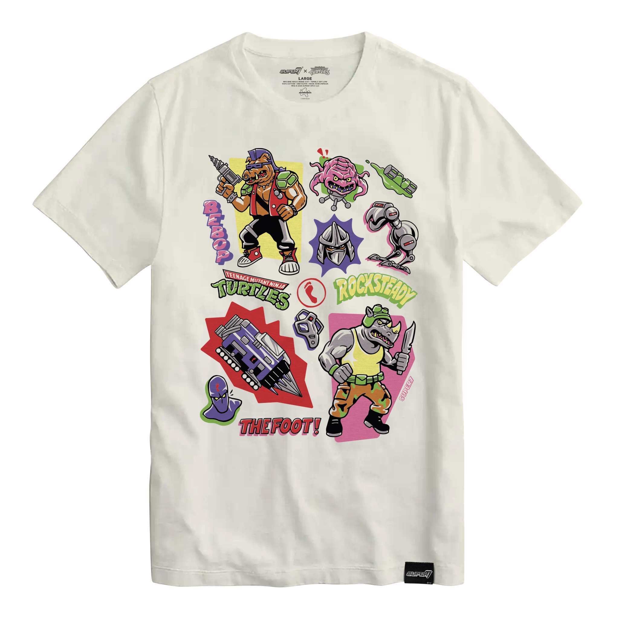 Teenage Mutant Ninja Turtles T-Shirts - Bebop & Rocksteady Tee