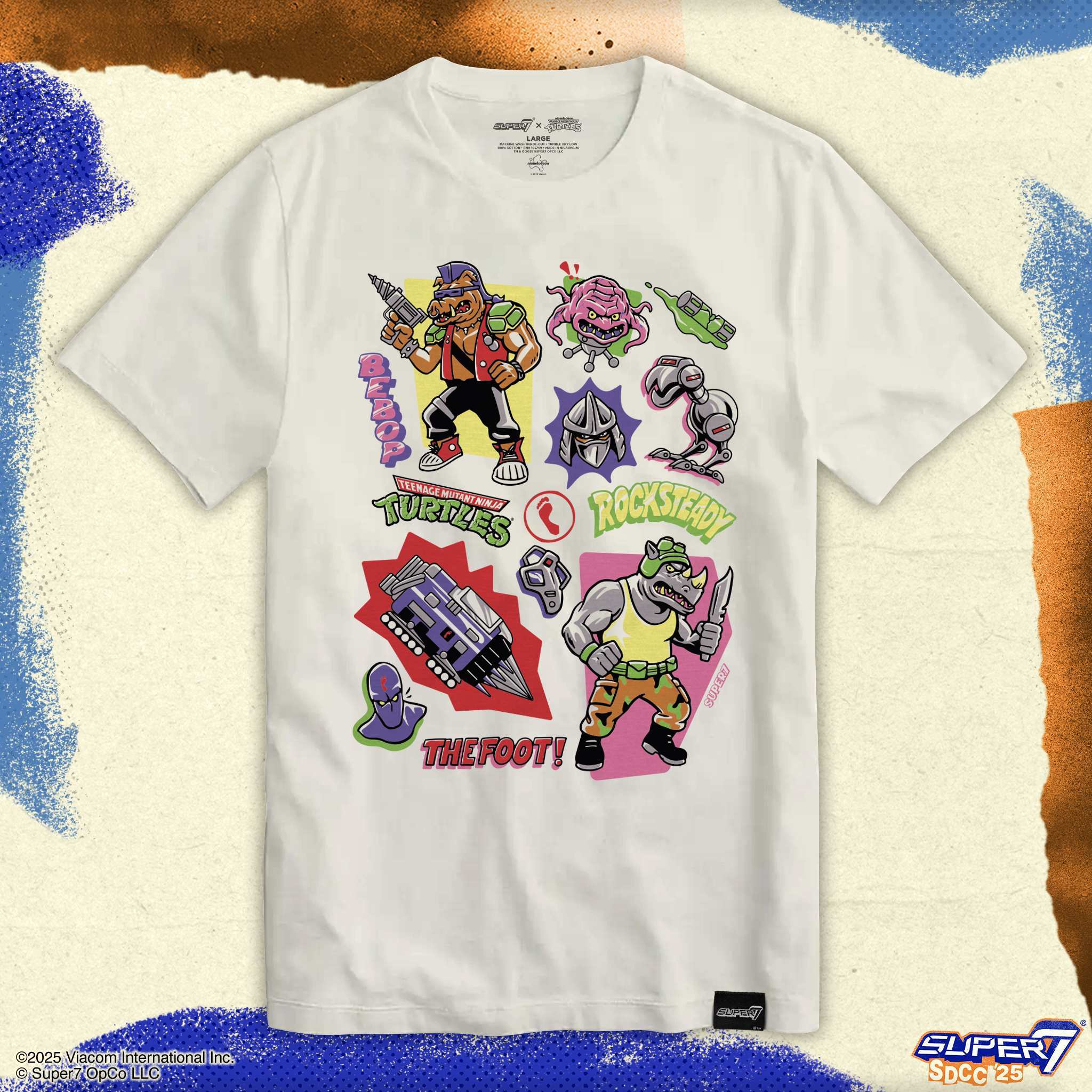 Teenage Mutant Ninja Turtles T-Shirts - Bebop & Rocksteady Tee