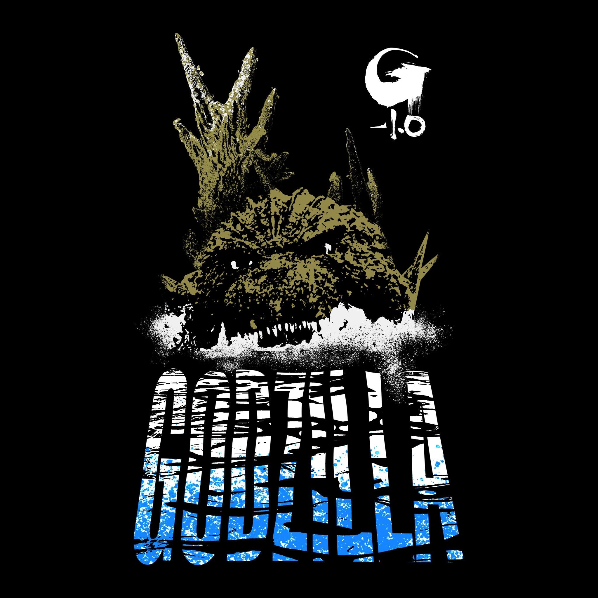 Toho Godzilla Minus One Ocean Tshirt