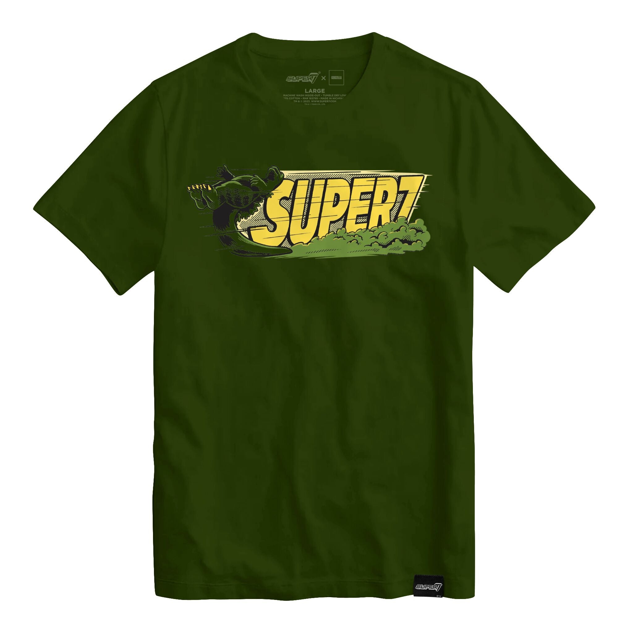 Toho Godzilla Tail Slide T-shirt