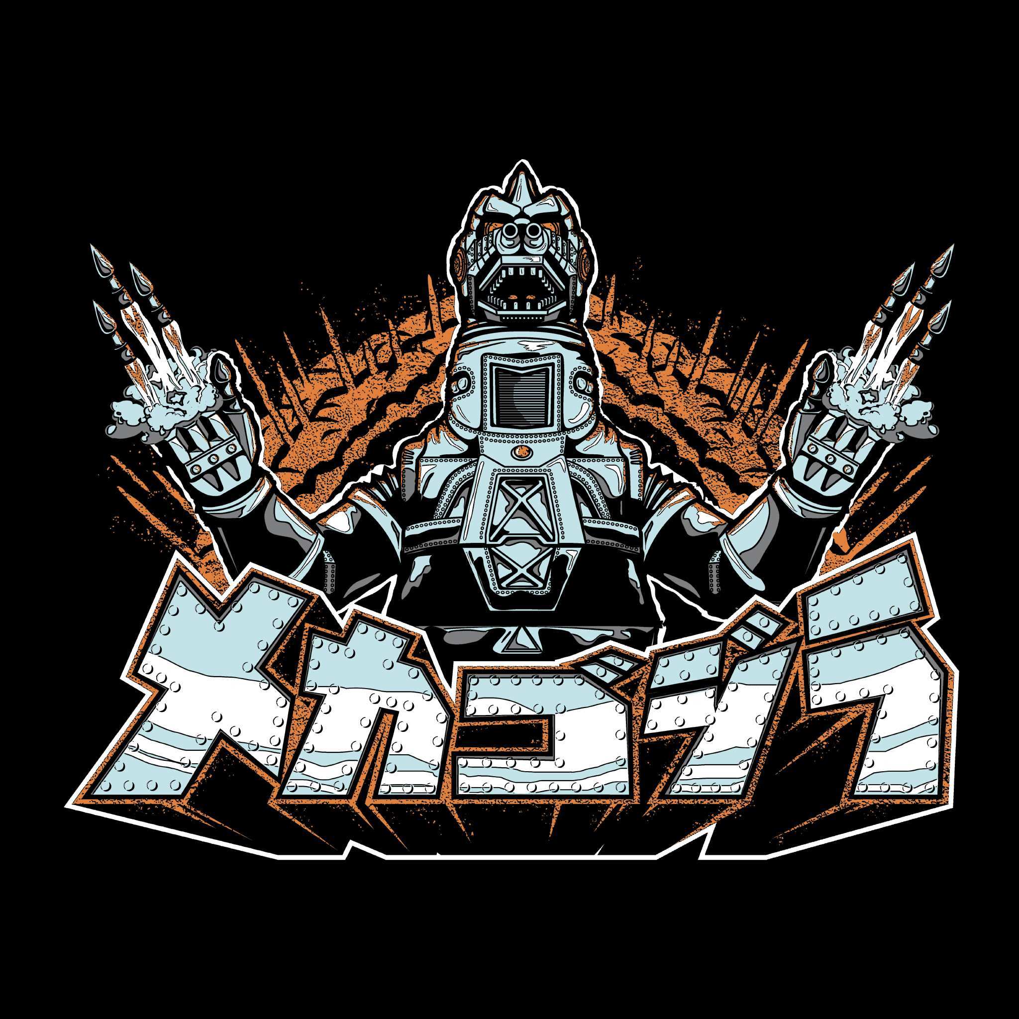 Toho T-Shirts - Metal Mechagodzilla Tee
