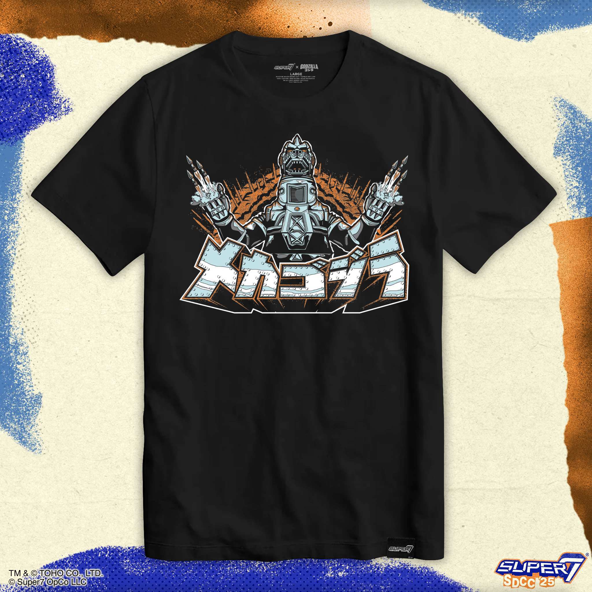 Toho T-Shirts - Metal Mechagodzilla Tee