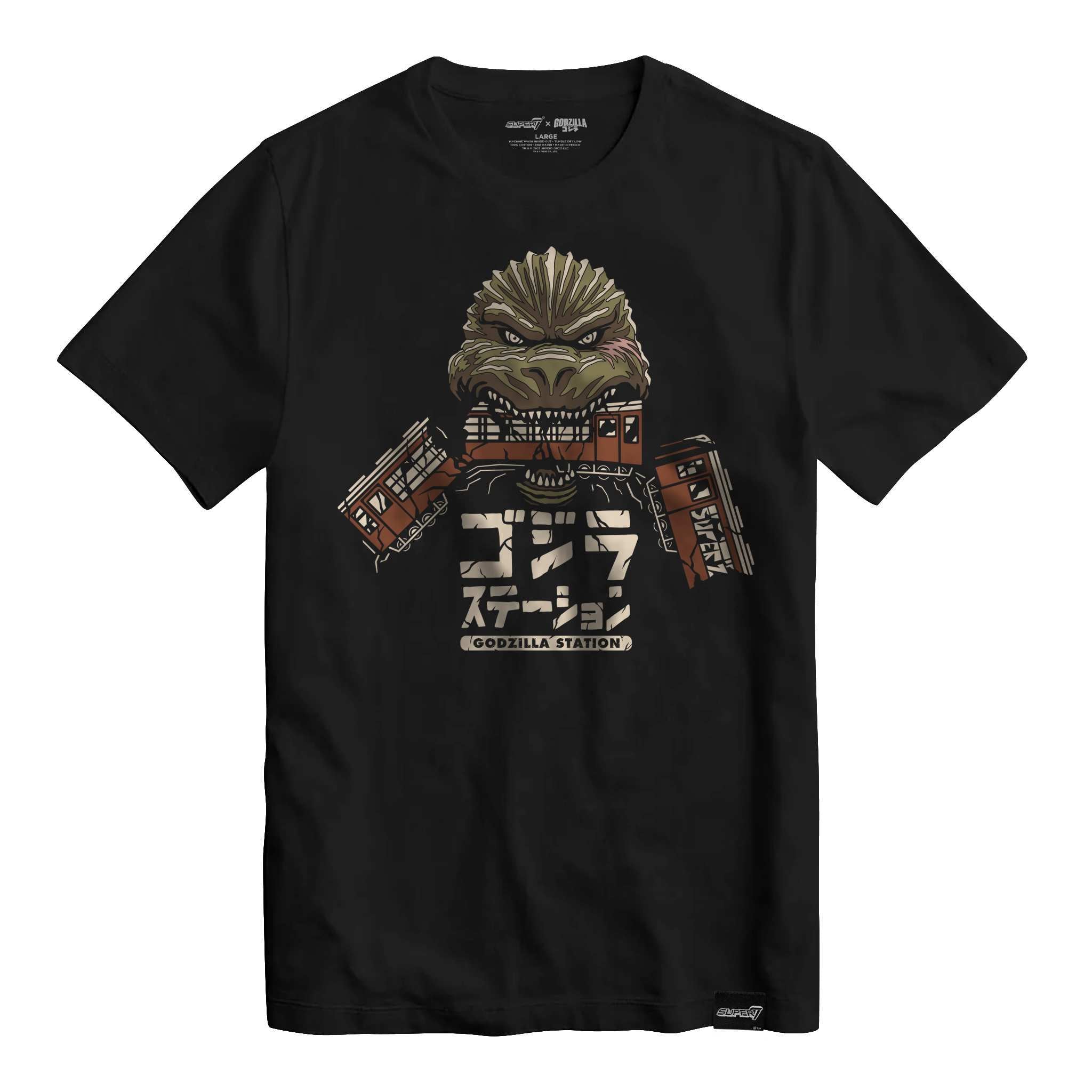 Toho T-Shirts - Godzilla Train Biter Tee