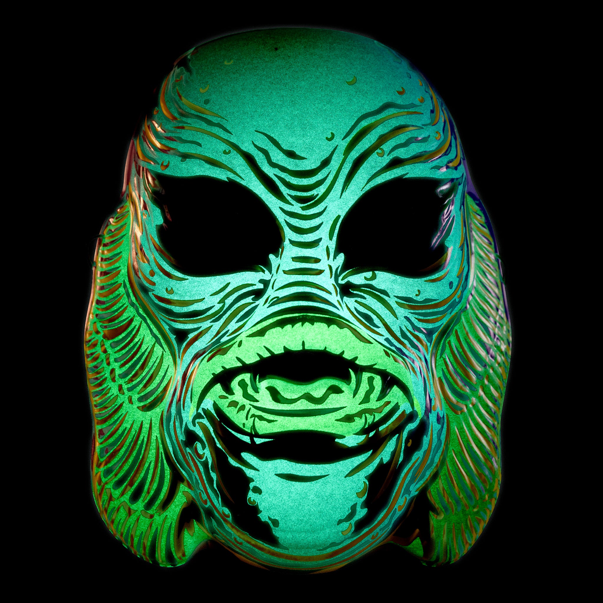 Universal Monsters Mask - Creature from the Black Lagoon (Glow)