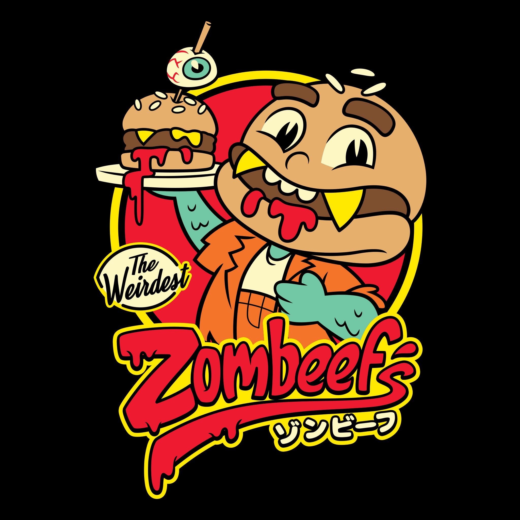 The Weirdest Zombeef Burger Tshirt