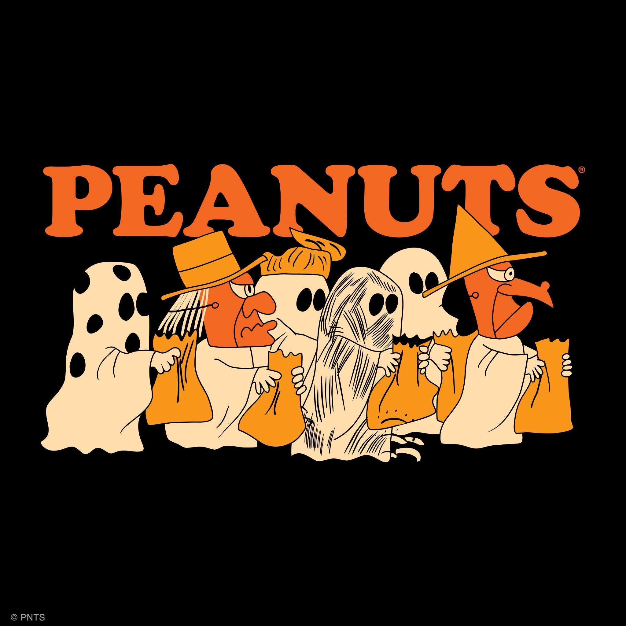Peanuts Fleece - Charlie Brown Ghost Sheet (Hoodie)