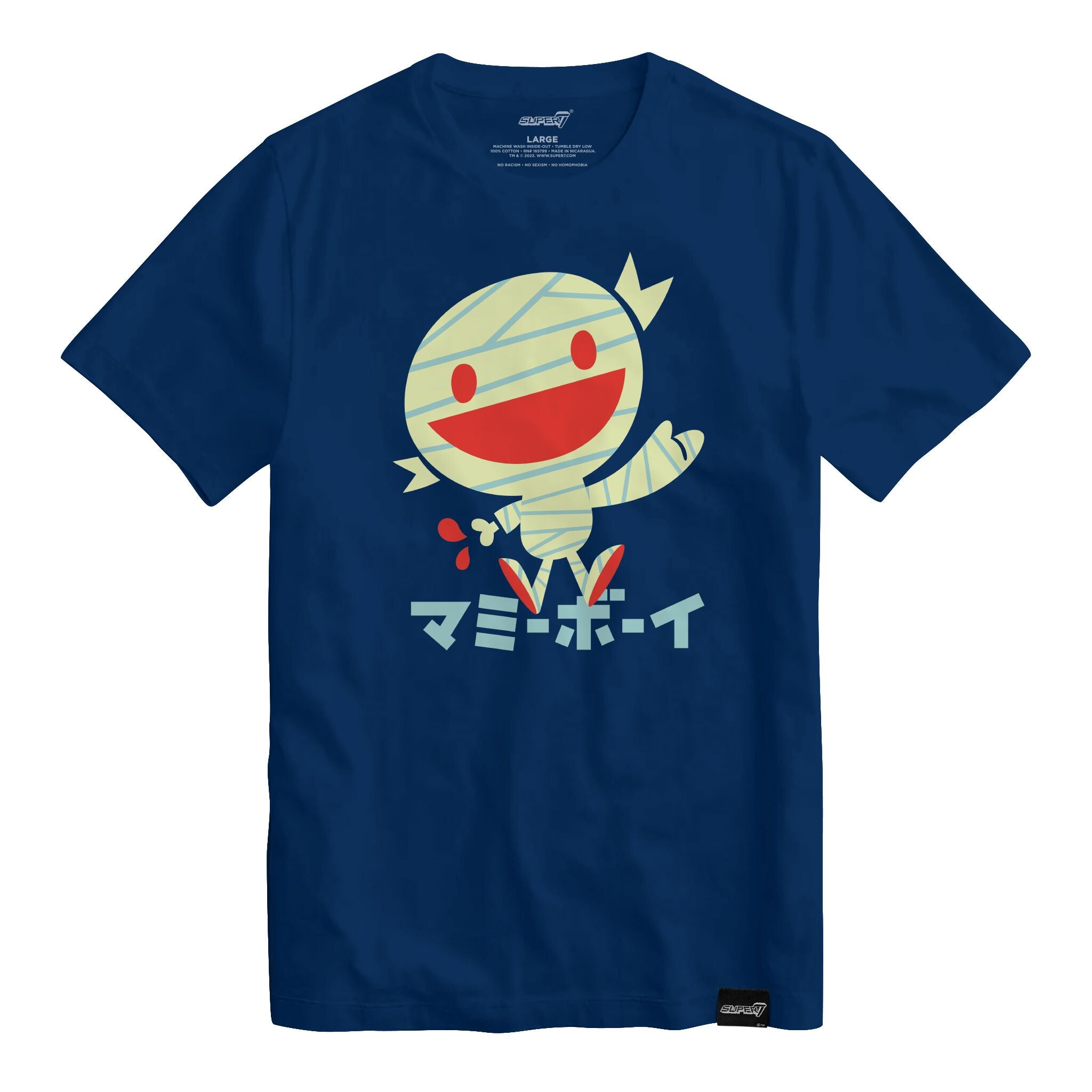 Super7 T-Shirt x The Beast is Back - Navy T-shirt