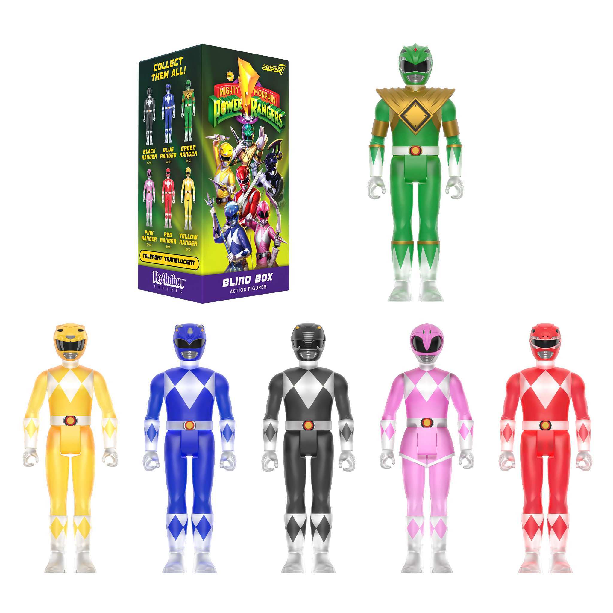 Mighty Morphin Power Rangers Blind Box Wave 01 - Individual Blind Box