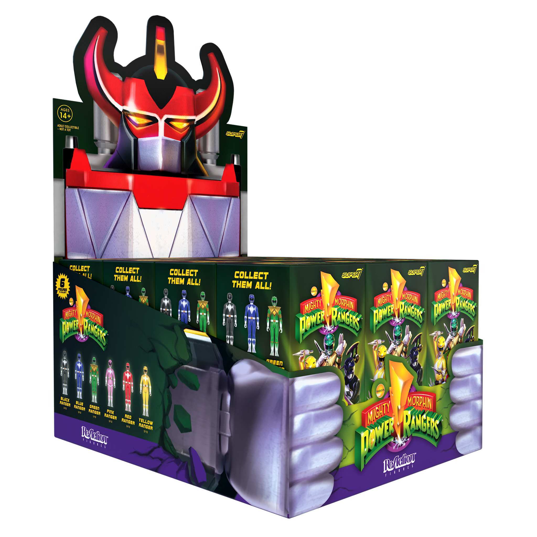 Mighty Morphin Power Rangers Blind Box Wave 01 - Blind Box Flat