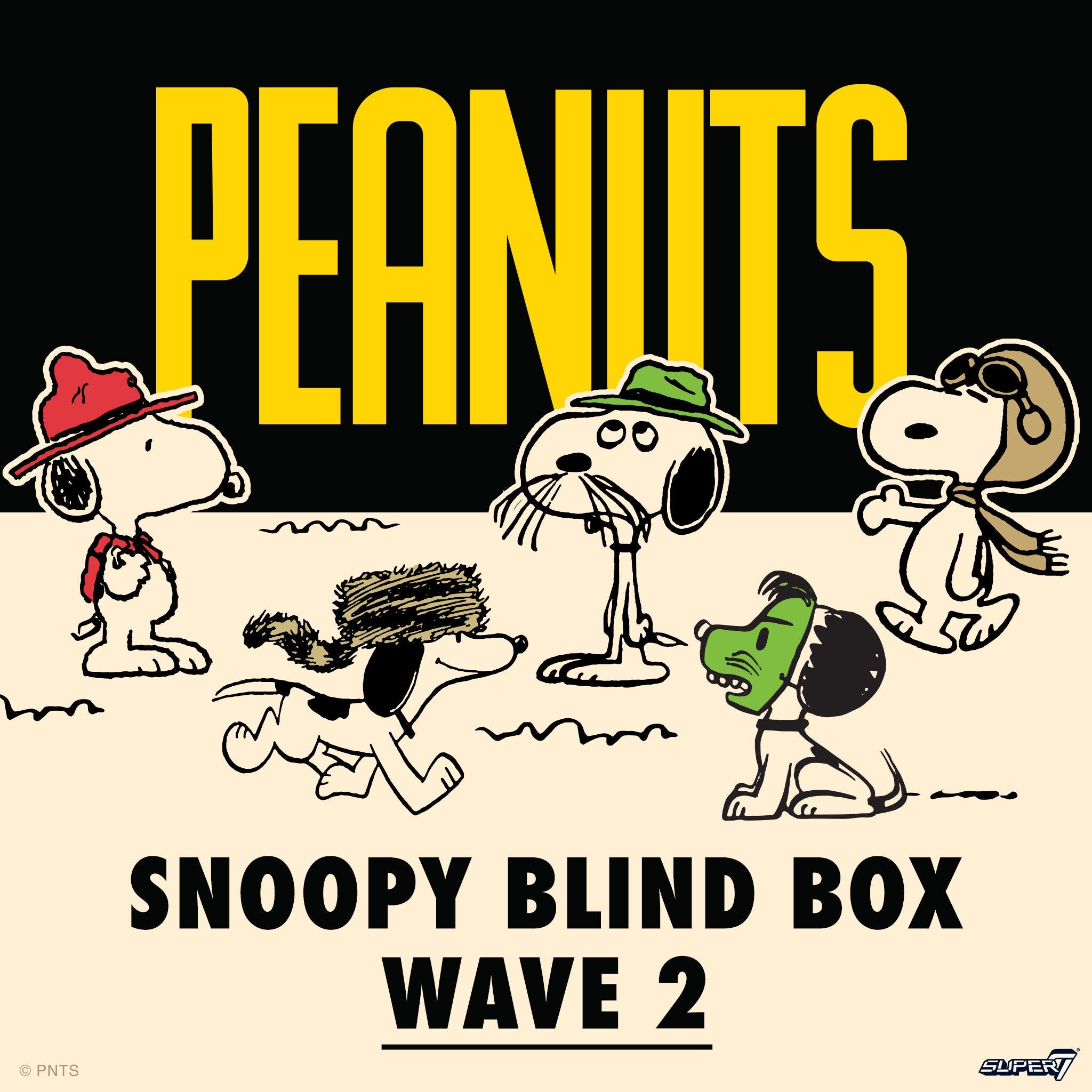 Peanuts Blind Box Wave 02 (Snoopies) - Individual Blind Box