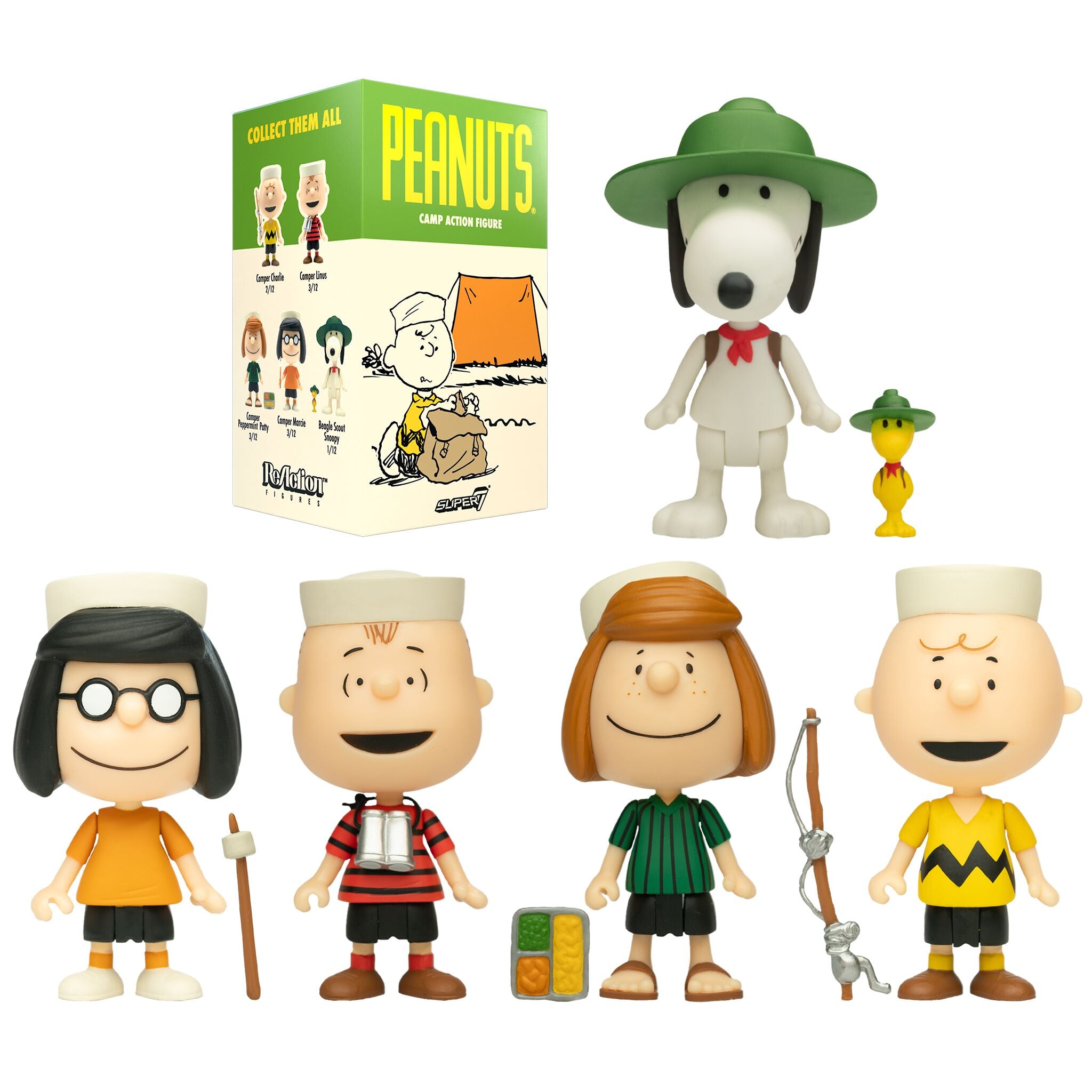 Peanuts Blind Box Wave 03 (Camp) - Blind Box Flat