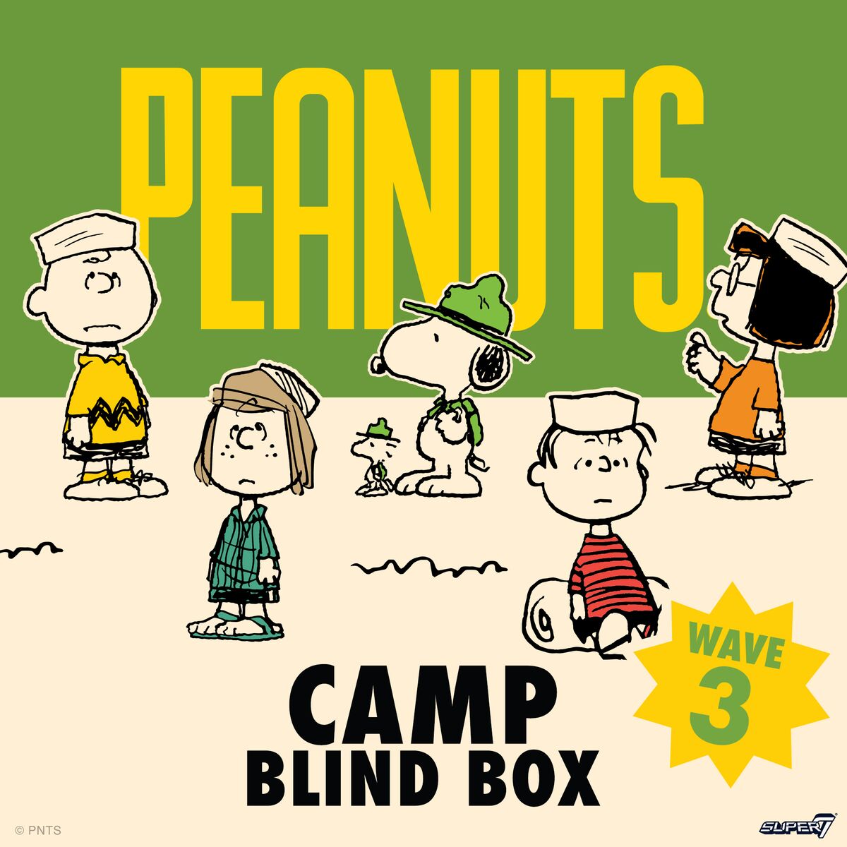 Peanuts Blind Box Wave 03 (Camp) - Individual Blind Box