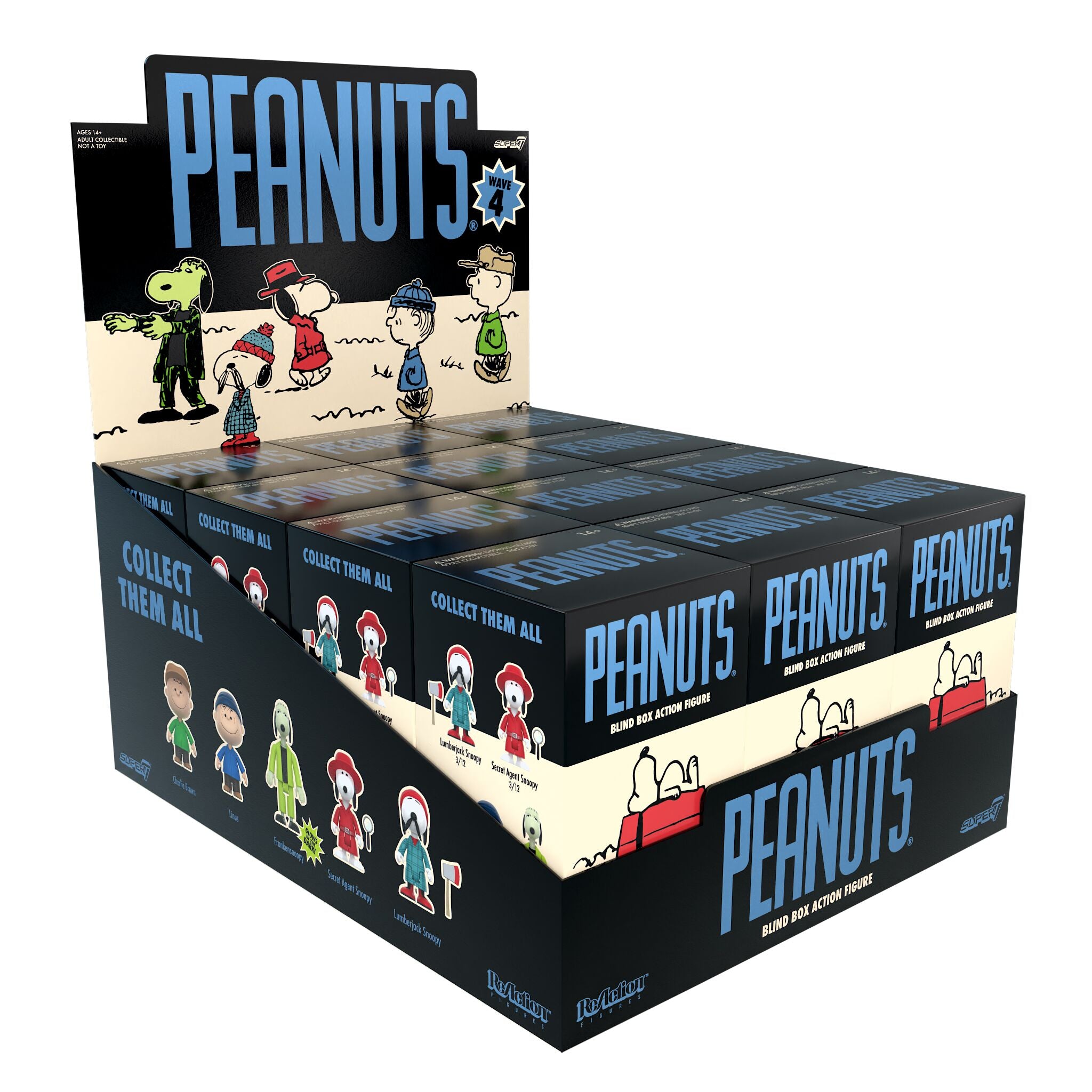 Peanuts Blind Box Wave 04 - Blind Box Flat
