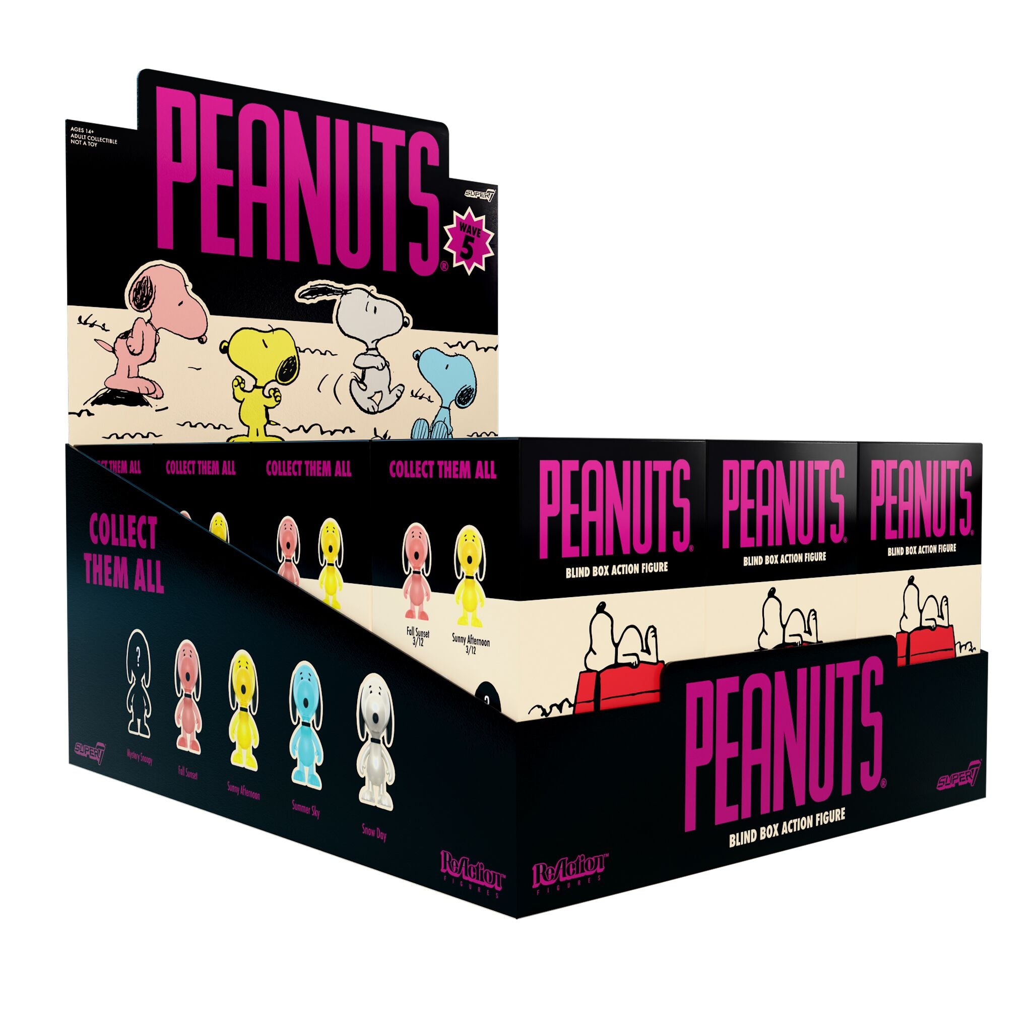 Peanuts Blind Box Wave 05 (More Snoopies) - Blind Box Flat