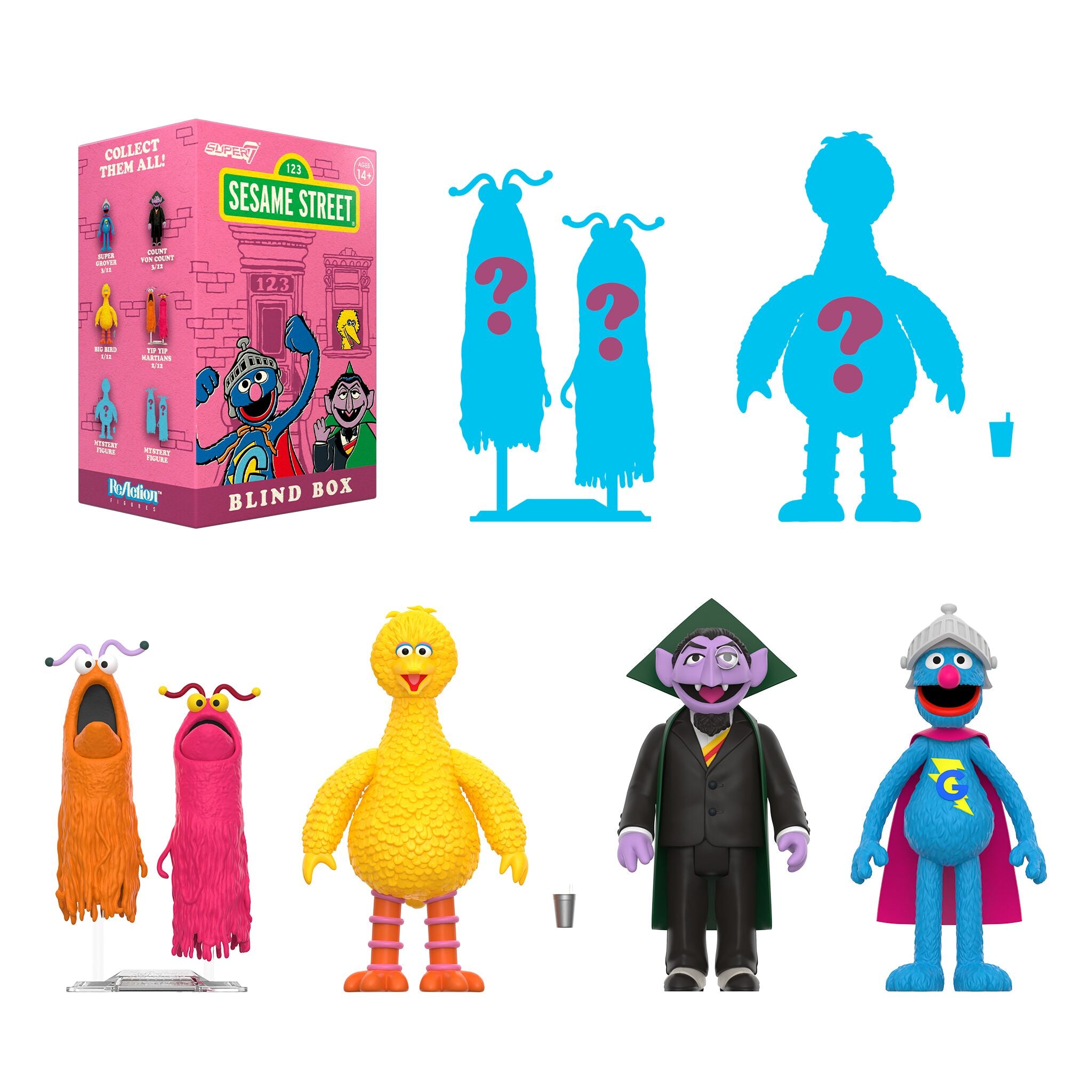 Sesame Street Blind Box Wave 02 - Blind Box Flat
