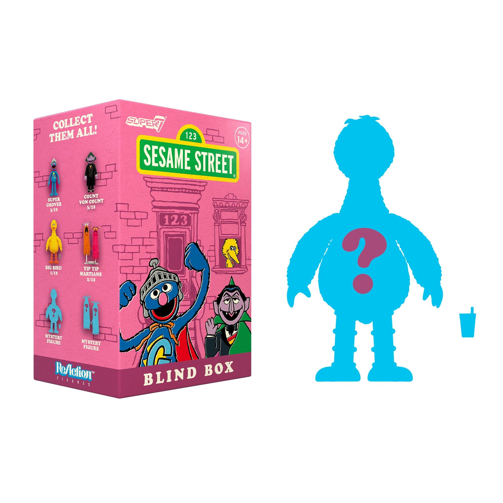 Sesame Street Blind Box Wave 02 - Blind Box Flat