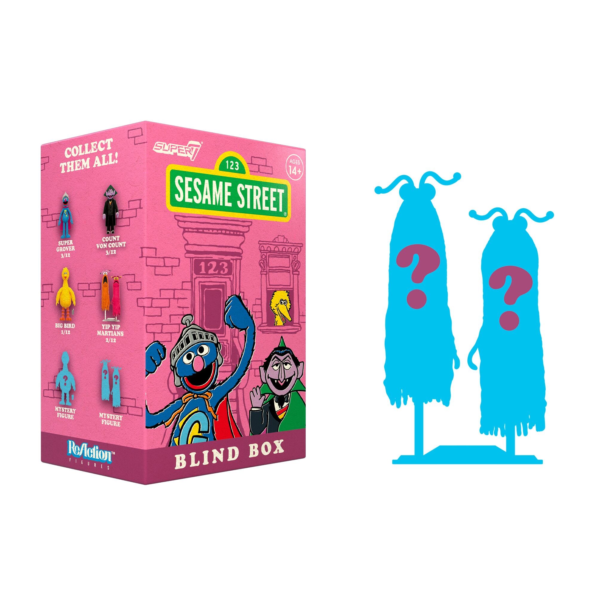 Sesame Street Blind Box Wave 02 - Blind Box Flat
