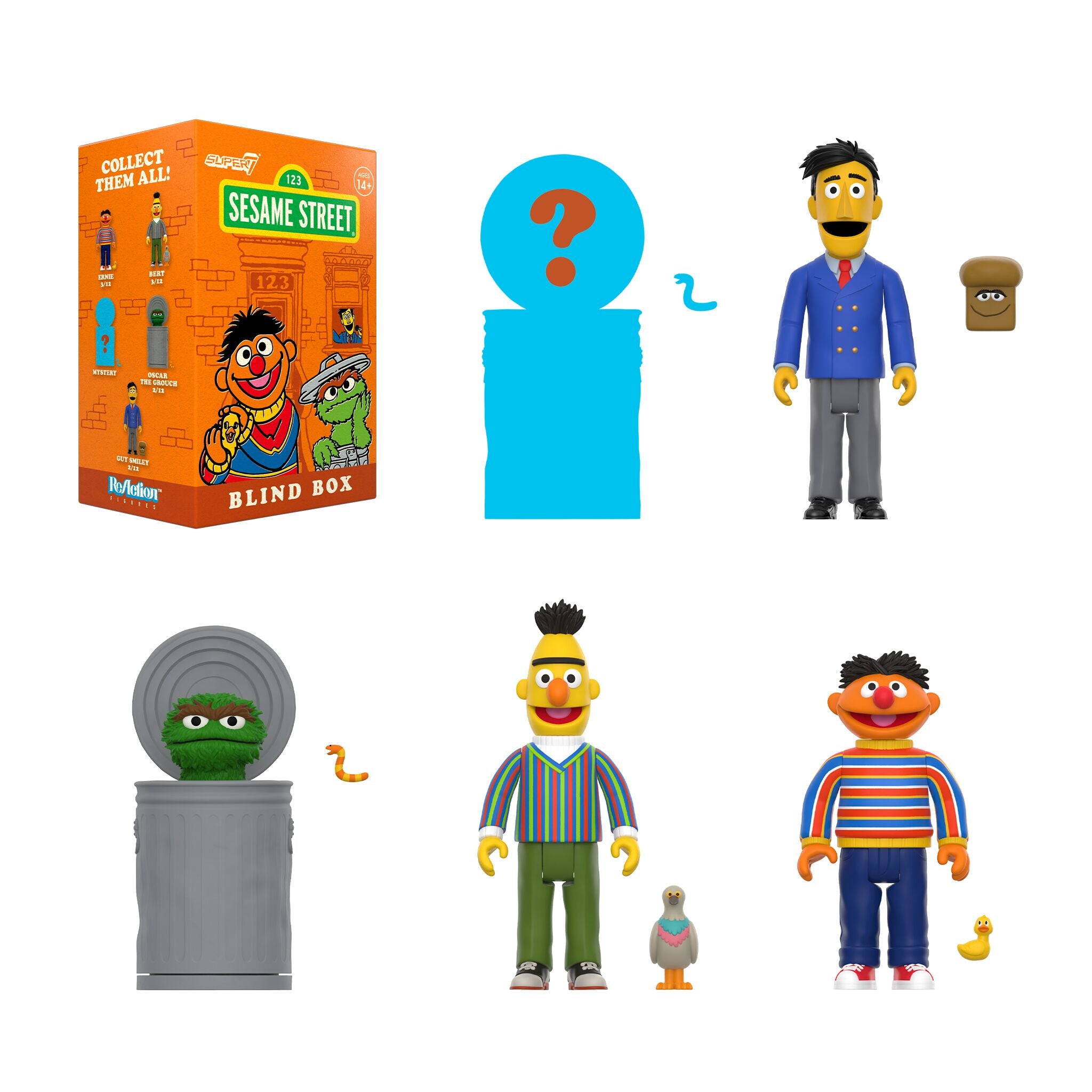 Sesame Street Blind Box Wave 03 - Blind Box Flat