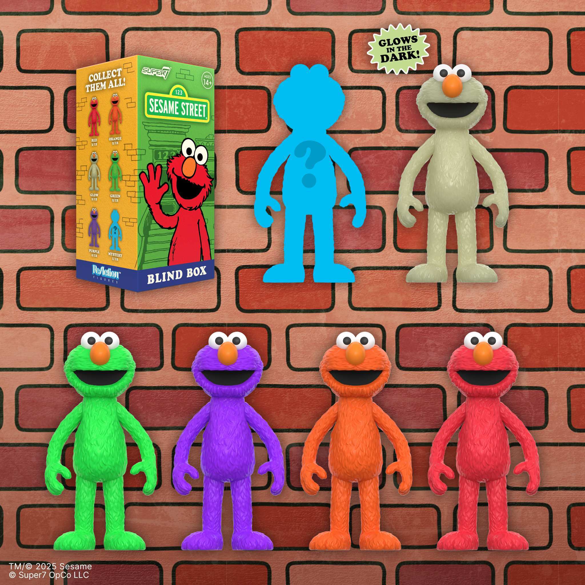 Sesame Street Blind Box Wave 04 - Elmo Individual Blind Box