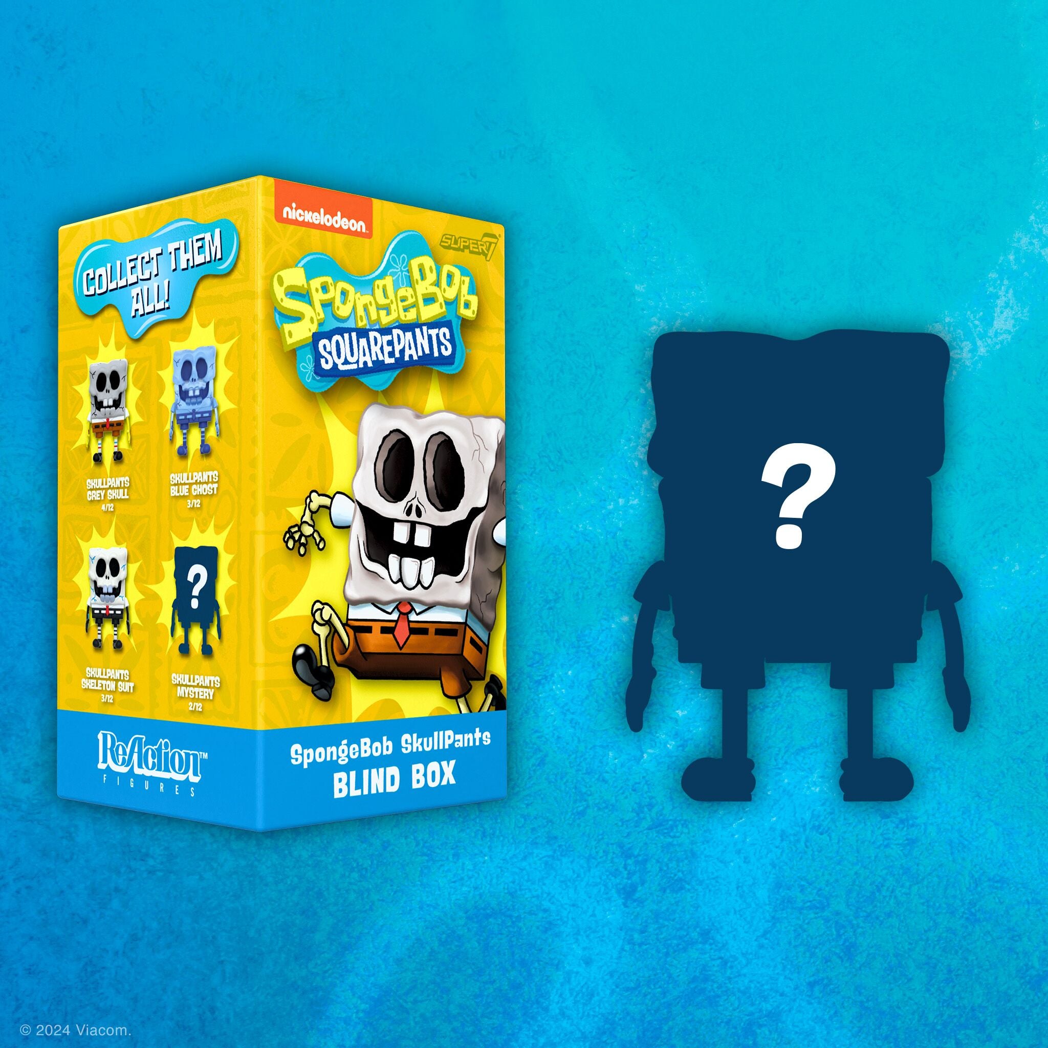 Spongebob Squarepants Blind Box Wave 01 - Blind Box Flat