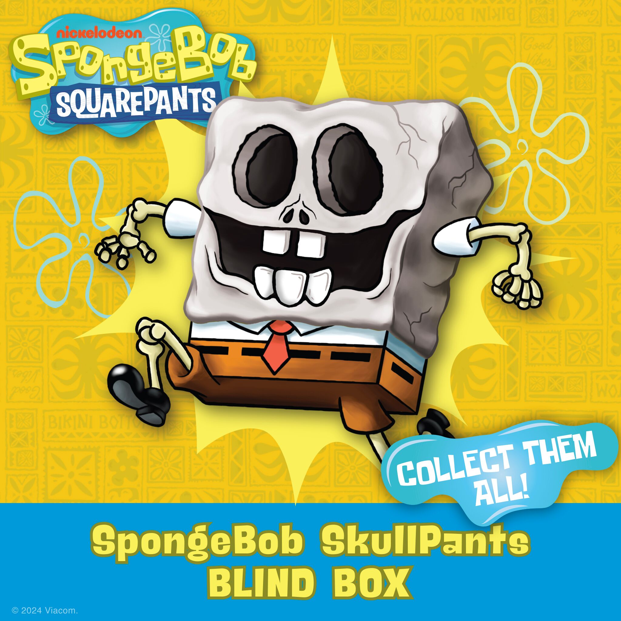 Spongebob Squarepants Blind Box Wave 01 - Blind Box Flat