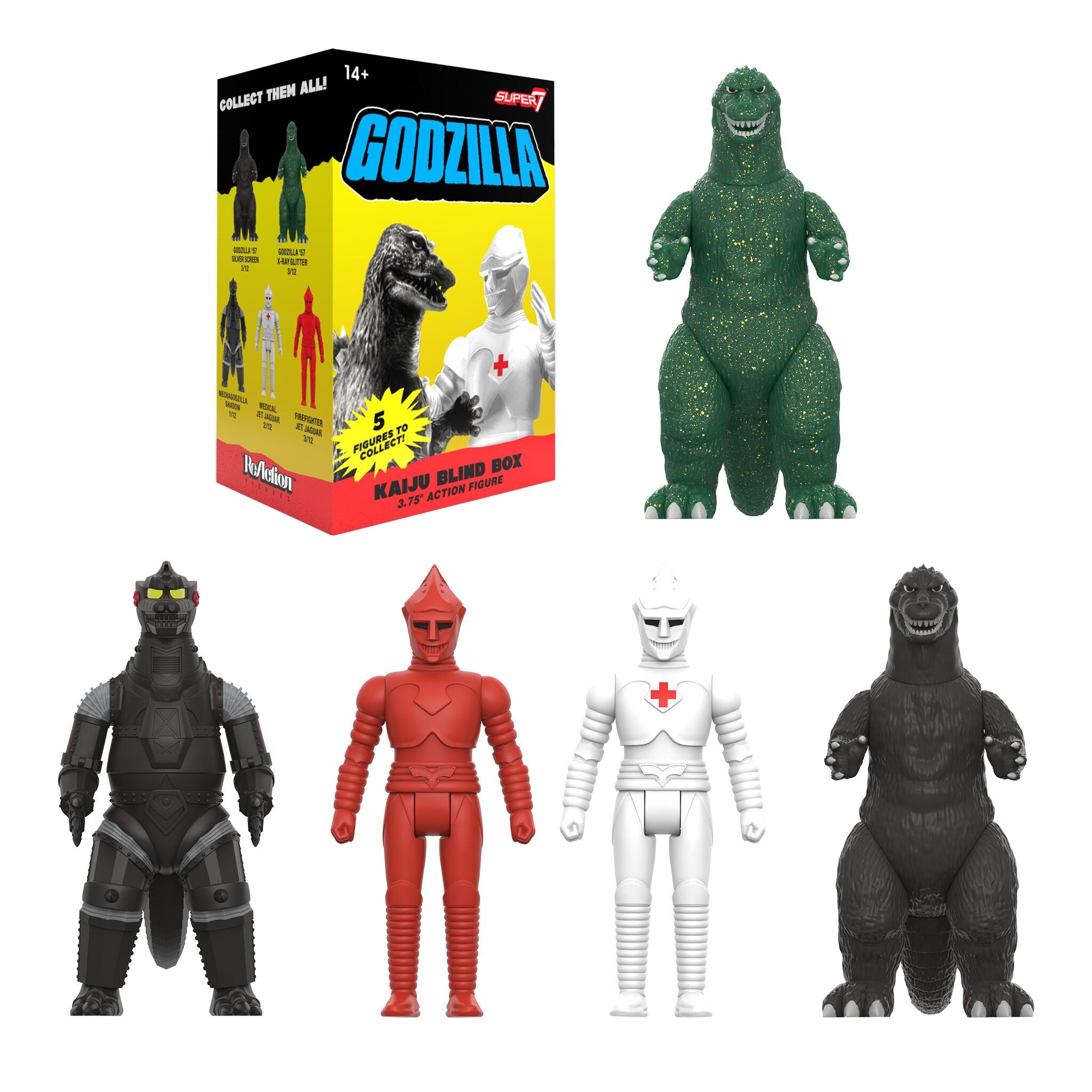 Toho ReAction Kaiju Godzilla Blindbox - Blind Box Flat