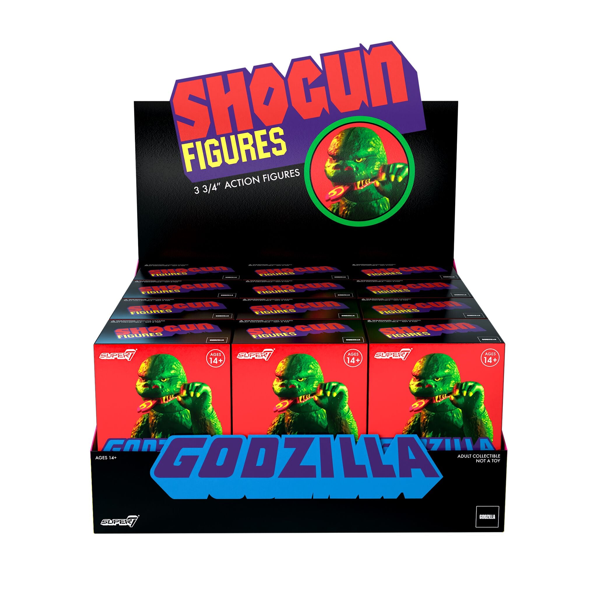 Toho Blind Box Wave 02 (Shogun Warrior) - Blind Box Flat