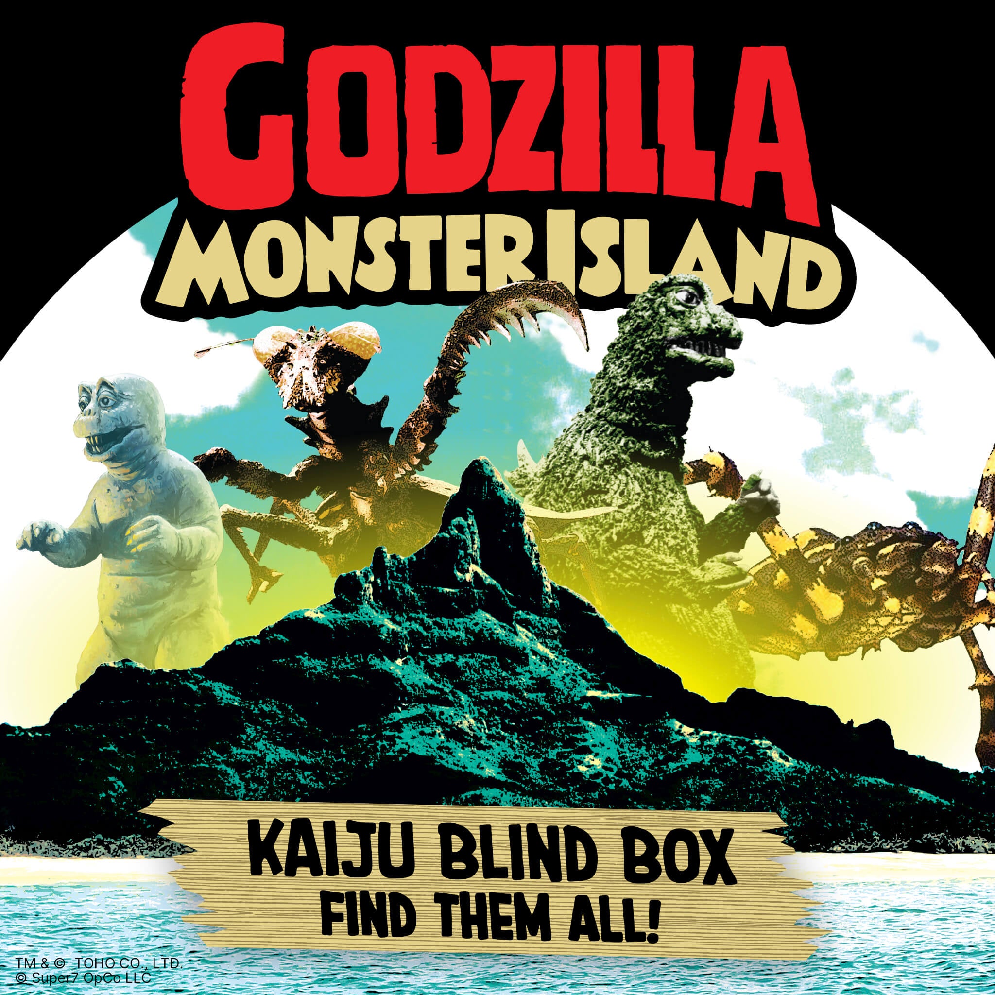 Toho Blind Box Wave 13 (Showa Monster Island) - Individual Blind Box