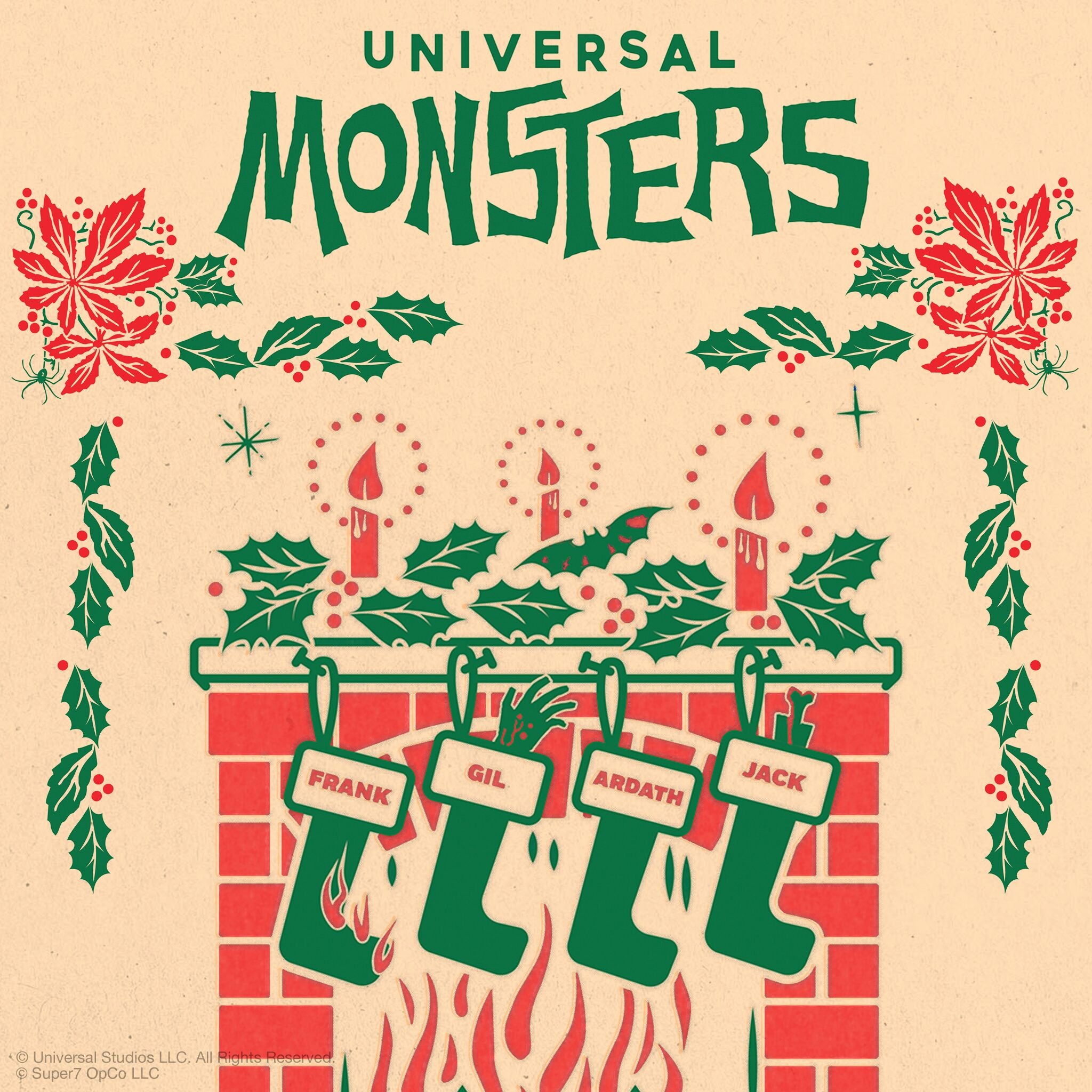 Universal Monsters Blind Box Wave 01 (Monster In My Stocking) - Individual Blind Box