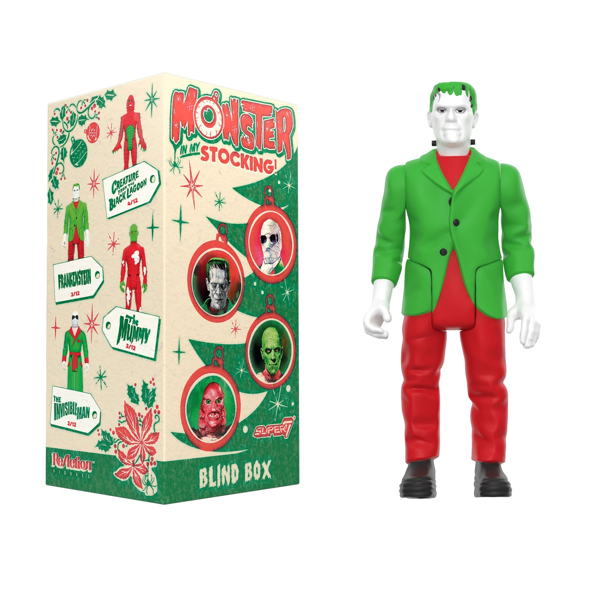 Universal Monsters Blind Box Wave 01 (Monster In My Stocking) - Blind Box Flat